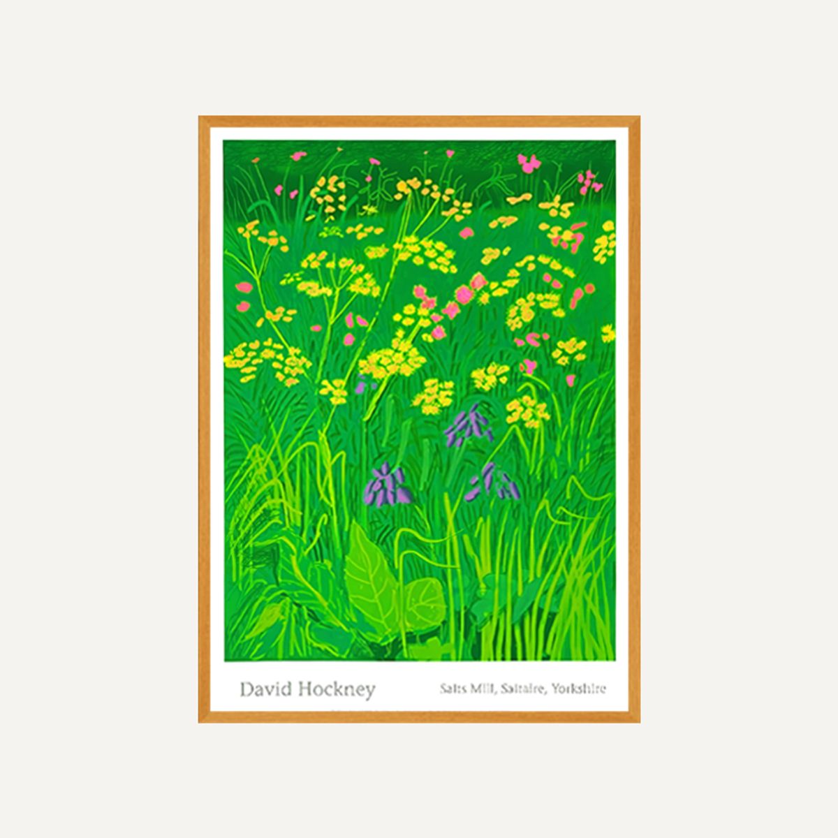 그릿시즌(GREET SEASON) 데이비드 호크니 17th May 2011 (The Arrival of Spring) (액자 포함)
