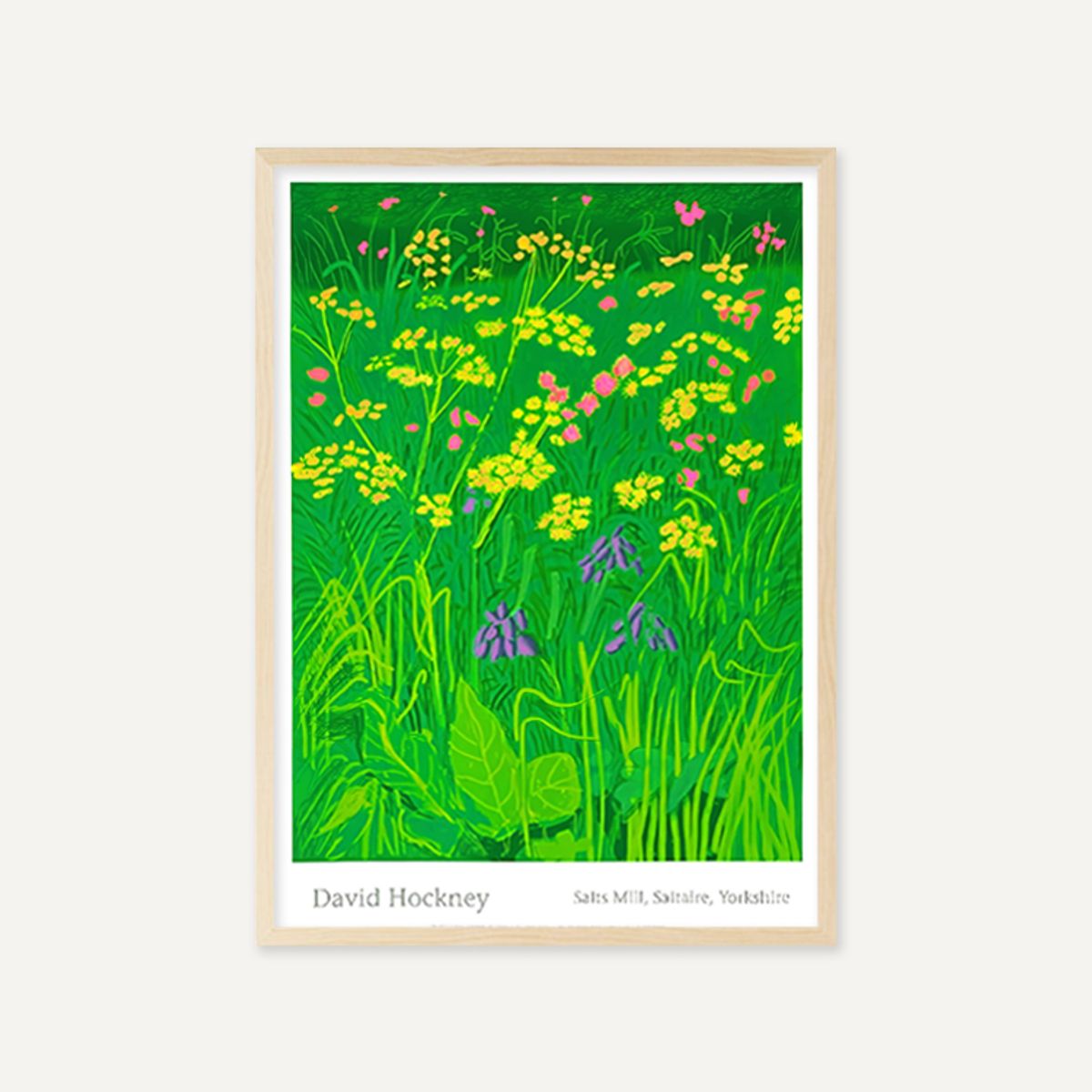 그릿시즌(GREET SEASON) 데이비드 호크니 17th May 2011 (The Arrival of Spring) (액자 포함)