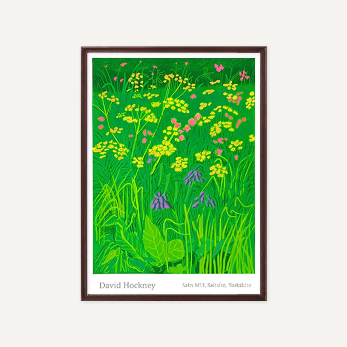 그릿시즌(GREET SEASON) 데이비드 호크니 17th May 2011 (The Arrival of Spring) (액자 포함)
