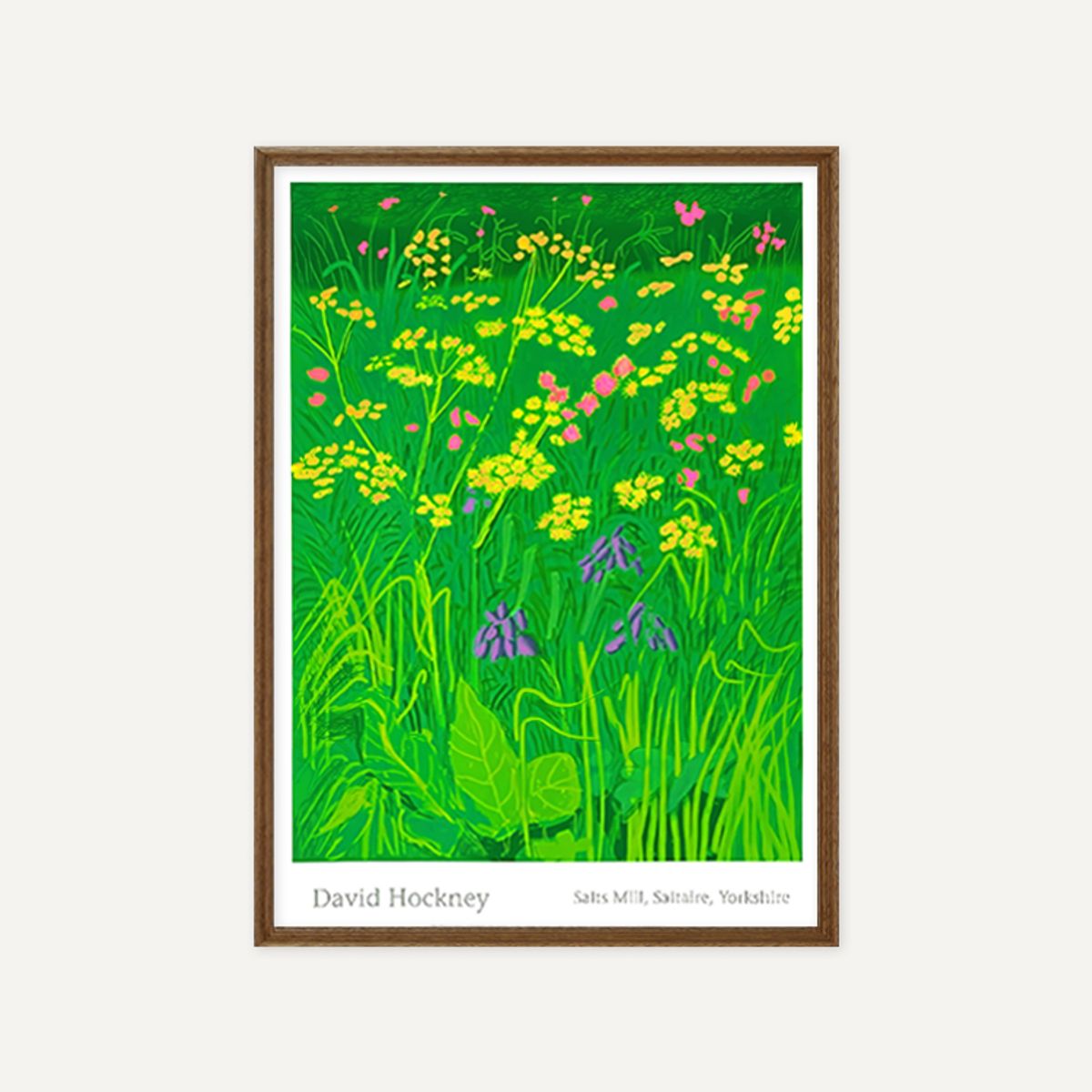 그릿시즌(GREET SEASON) 데이비드 호크니 17th May 2011 (The Arrival of Spring) (액자 포함)