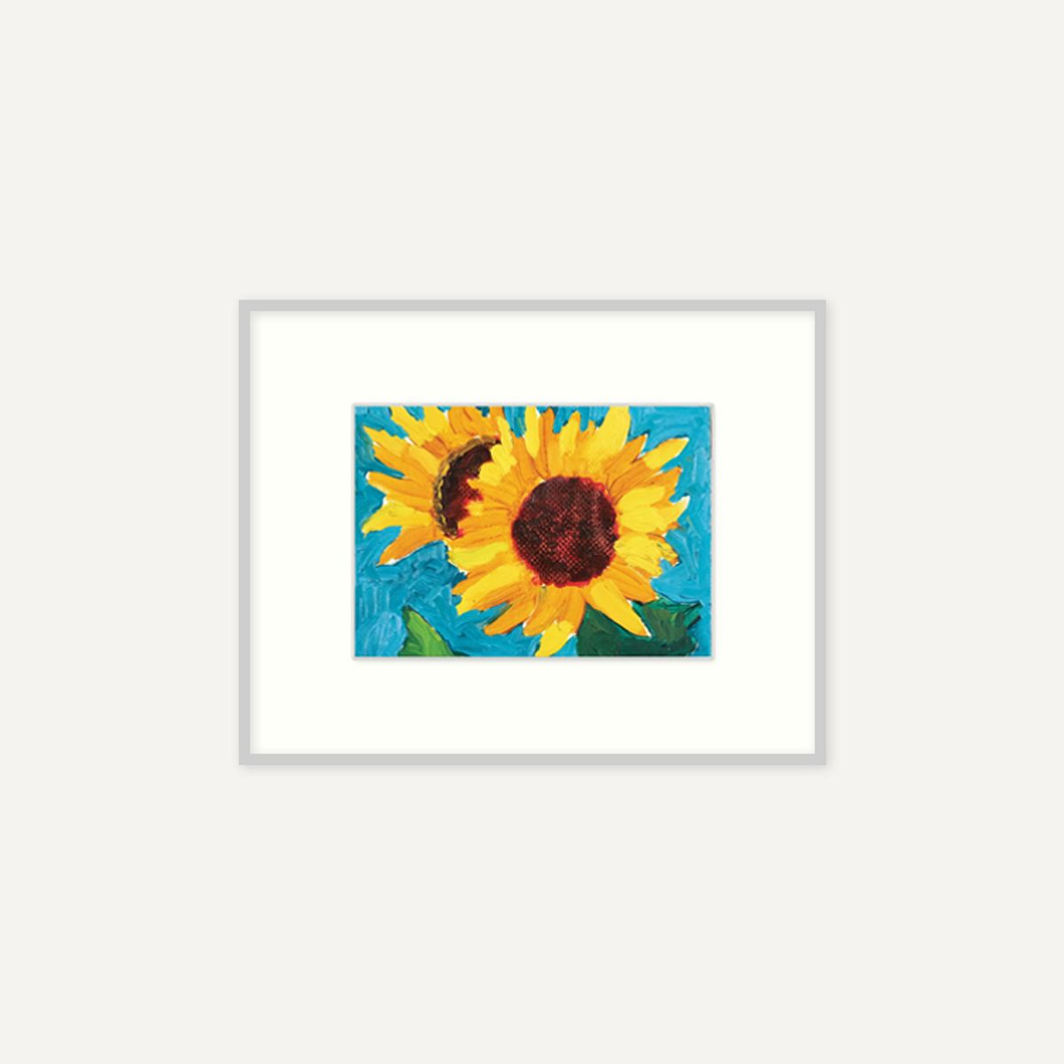 그릿시즌(GREET SEASON) 데이비드 호크니 Sunflowers for Hope and Joy, 1997 (액자 포함)