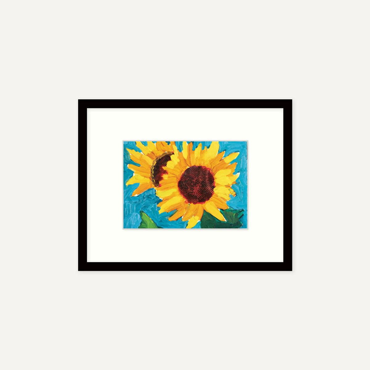 그릿시즌(GREET SEASON) 데이비드 호크니 Sunflowers for Hope and Joy, 1997 (액자 포함)