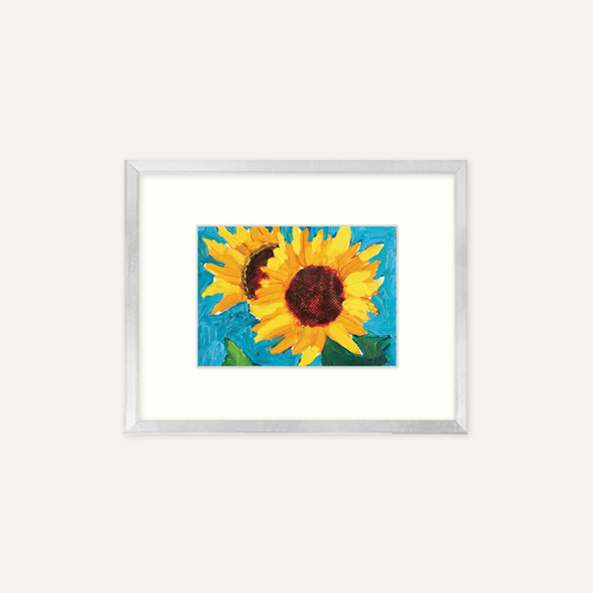 그릿시즌(GREET SEASON) 데이비드 호크니 Sunflowers for Hope and Joy, 1997 (액자 포함)