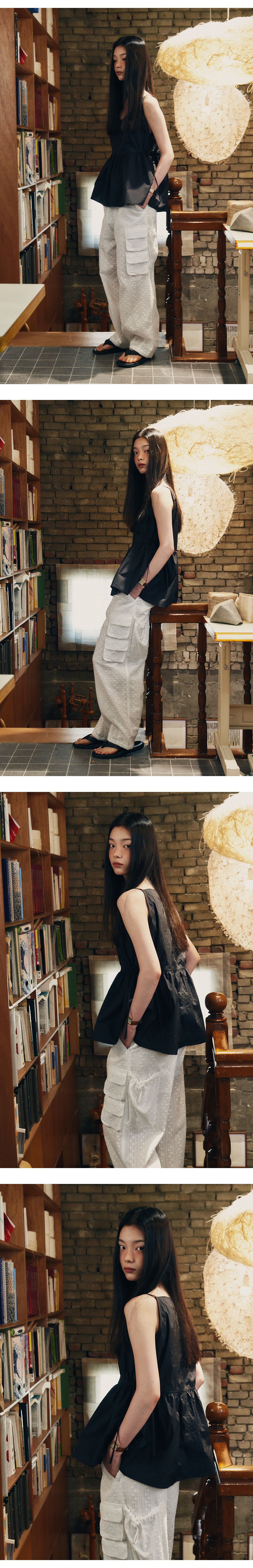 韓国商品/FRITUR Lace Cargo Pants 韓国商品/FRITUR Lace Cargo Pants