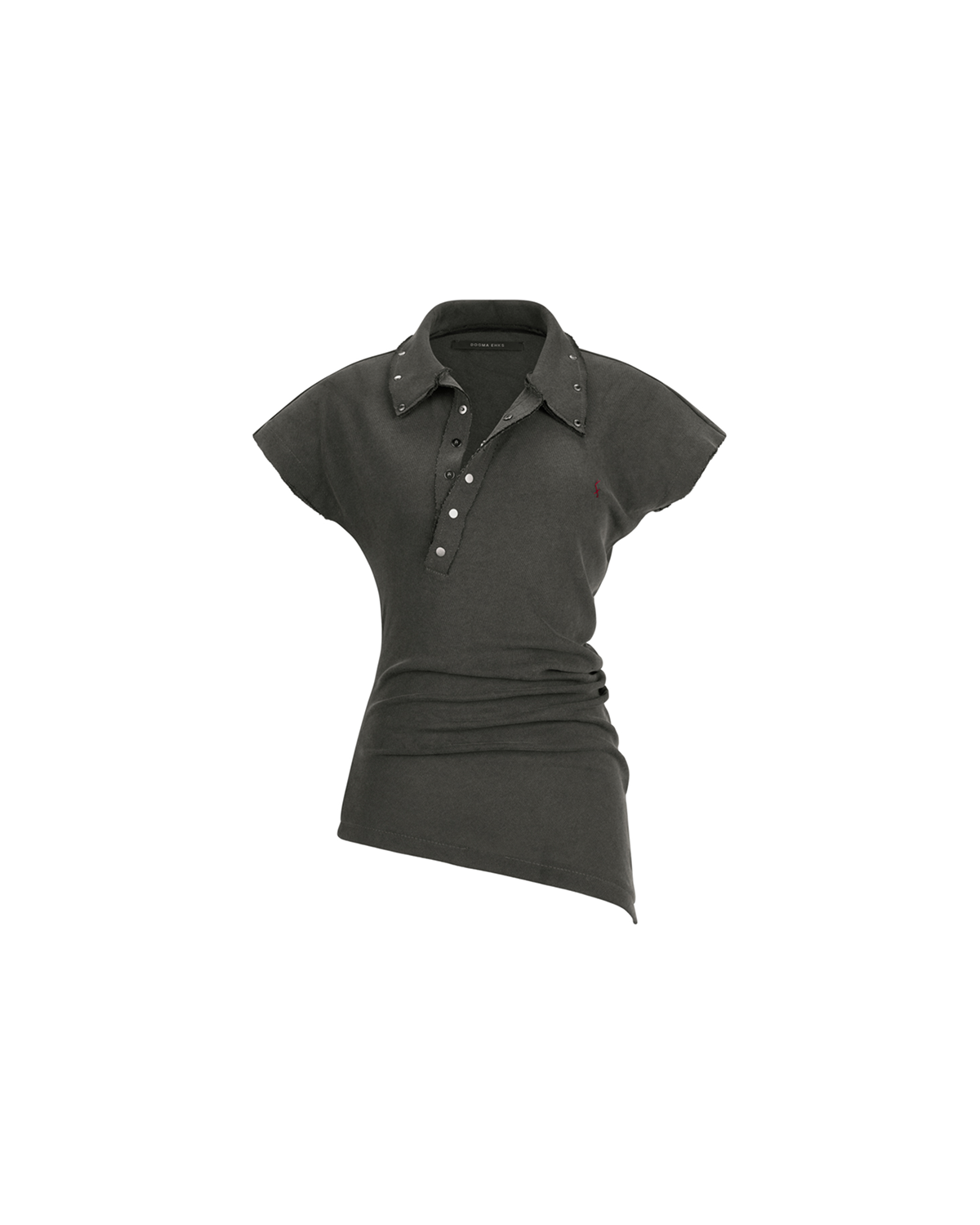 도그마 엑스(DOGMA EHKS) TWISTED POLO SHORT SLEEVE CHARCOAL