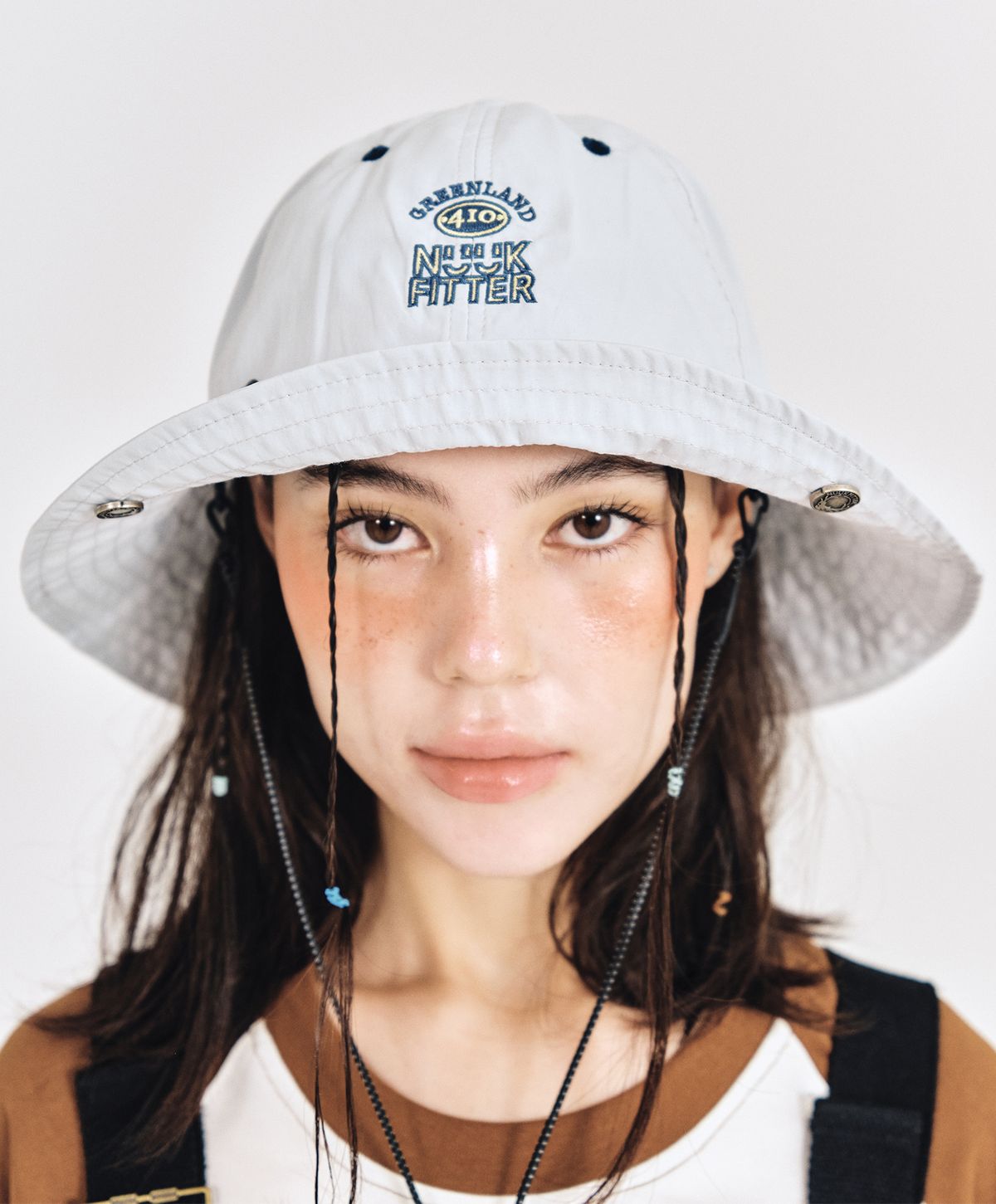 누크피터(NUUKFITTER) ICE-UP FISHERMANS HAT [GRAY]