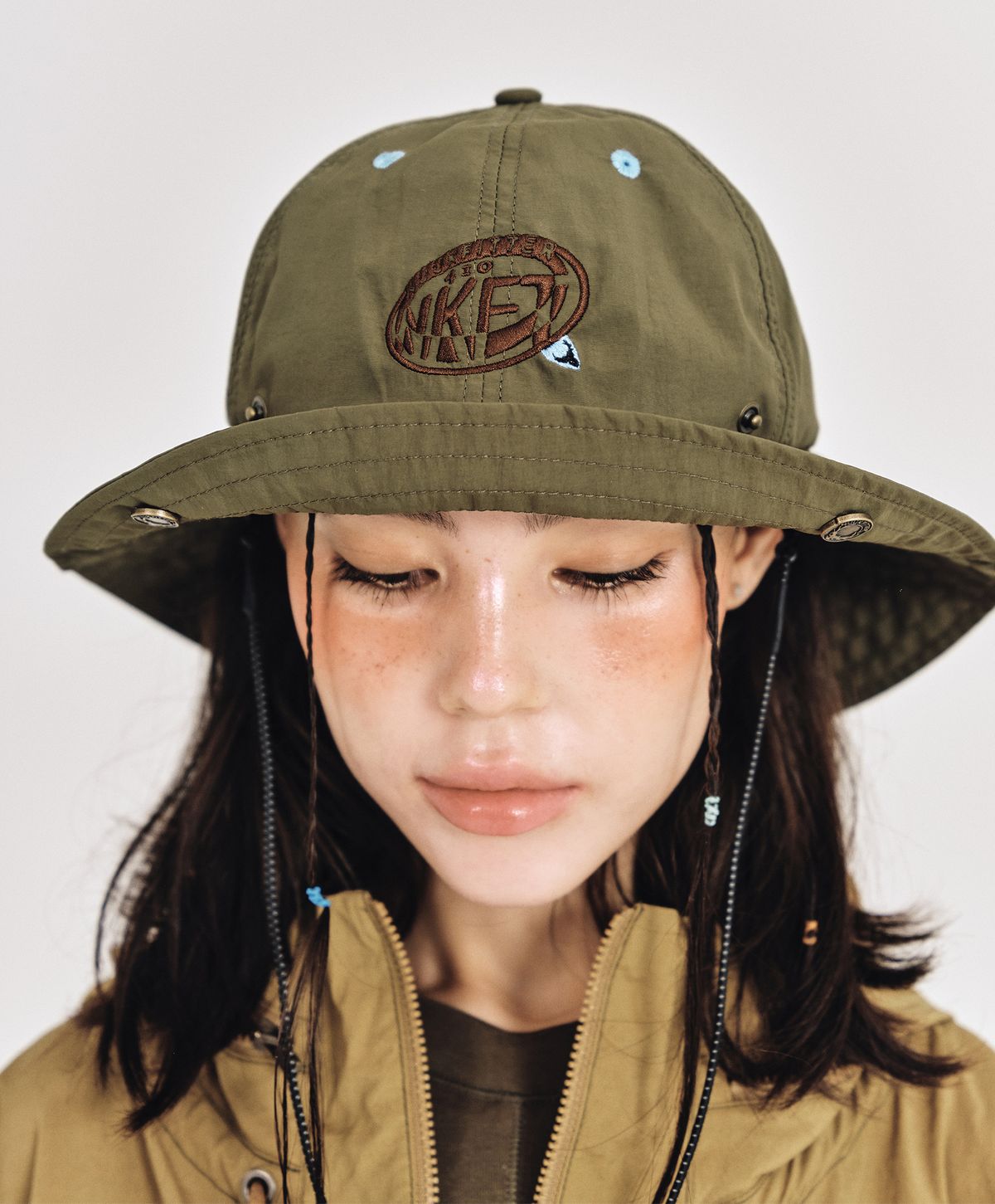 누크피터(NUUKFITTER) ICE-UP FISHERMANS HAT [BLACK]
