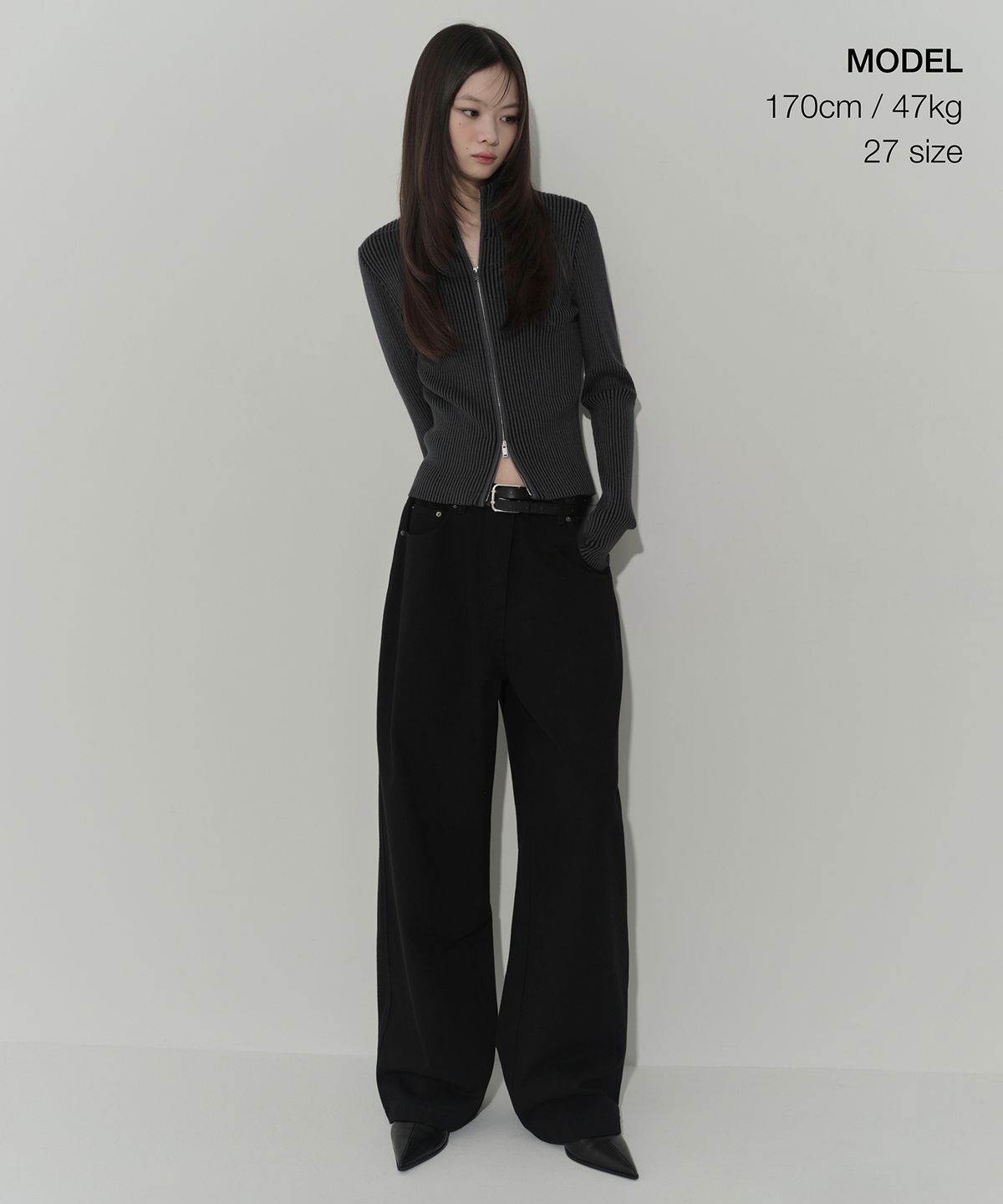 무신사 스탠다드 우먼(MUSINSA STANDARD WOMAN) 우먼즈 코튼 엑스트라 와이드 팬츠 [블랙]