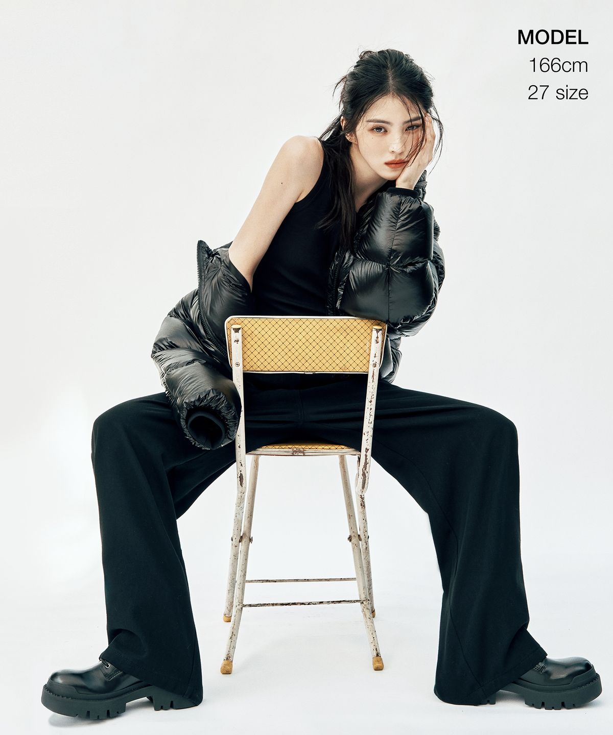 무신사 스탠다드 우먼(MUSINSA STANDARD WOMAN) 우먼즈 코튼 엑스트라 와이드 팬츠 [블랙]