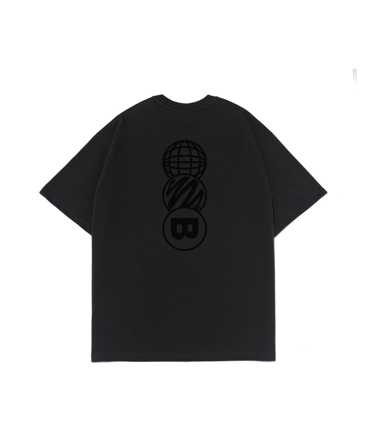 블랙브라이어(BLACK BRIAR) BB 스터프 로고 티셔츠 (차콜)