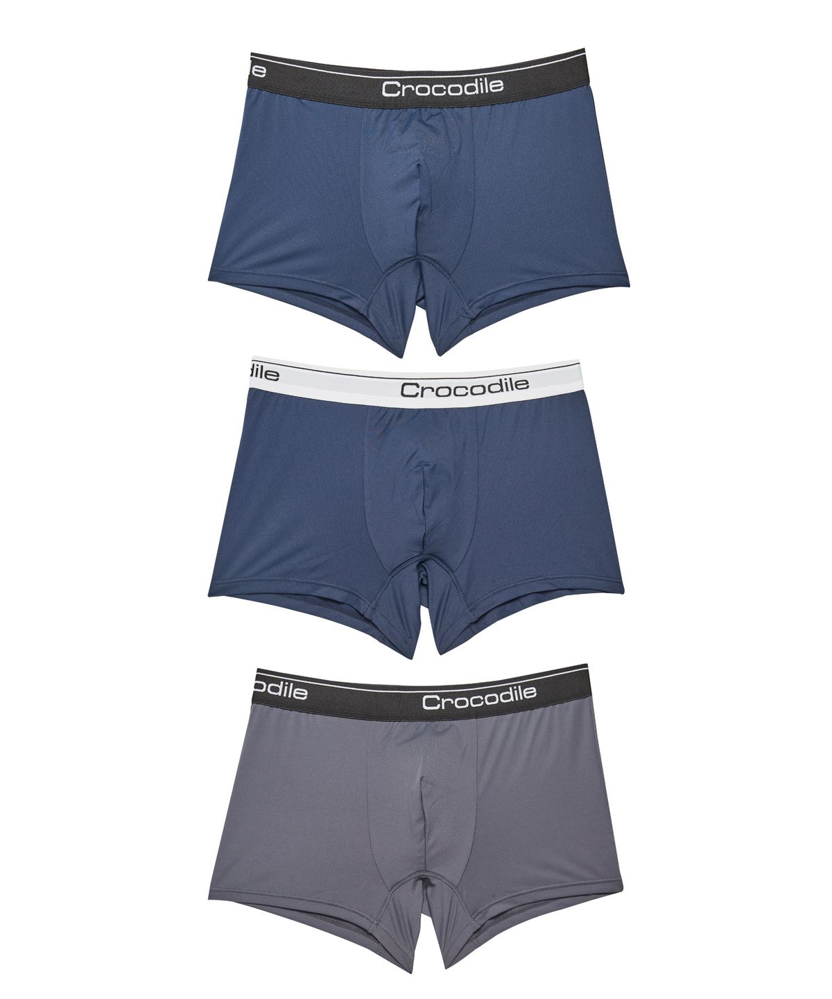 크로커다일 이너웨어(CROCODILE INNERWEAR) [3PACK] 남성 아스킨 데일리 드로즈