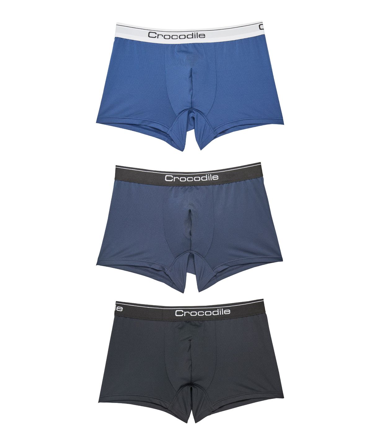크로커다일 이너웨어(CROCODILE INNERWEAR) [3PACK] 남성 에어로쿨 메쉬 드로즈
