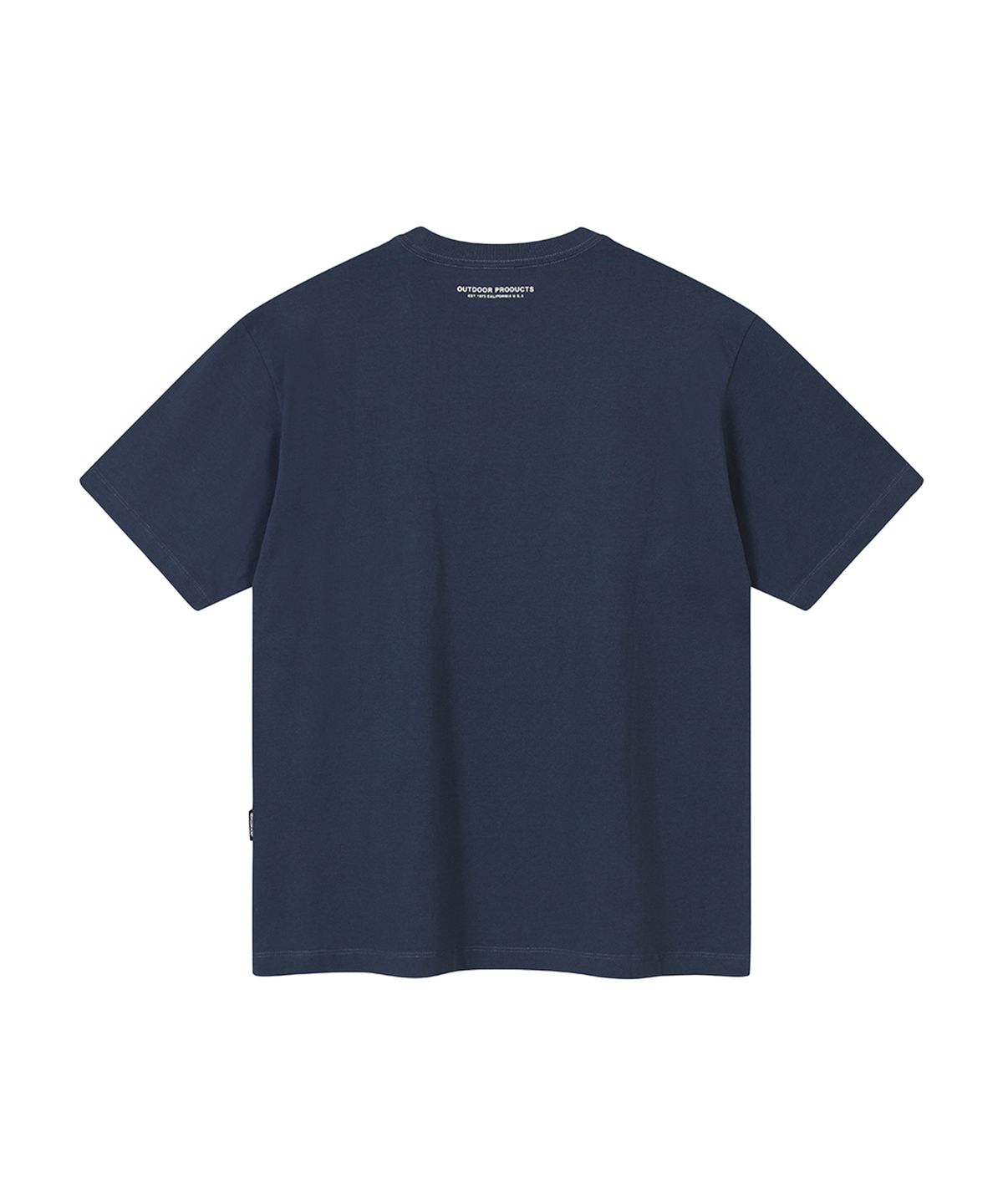 아웃도어 프로덕츠(OUTDOOR PRODUCTS) VINTAGE WAVE LOGO T-SHIRT (DEEP BLUE)