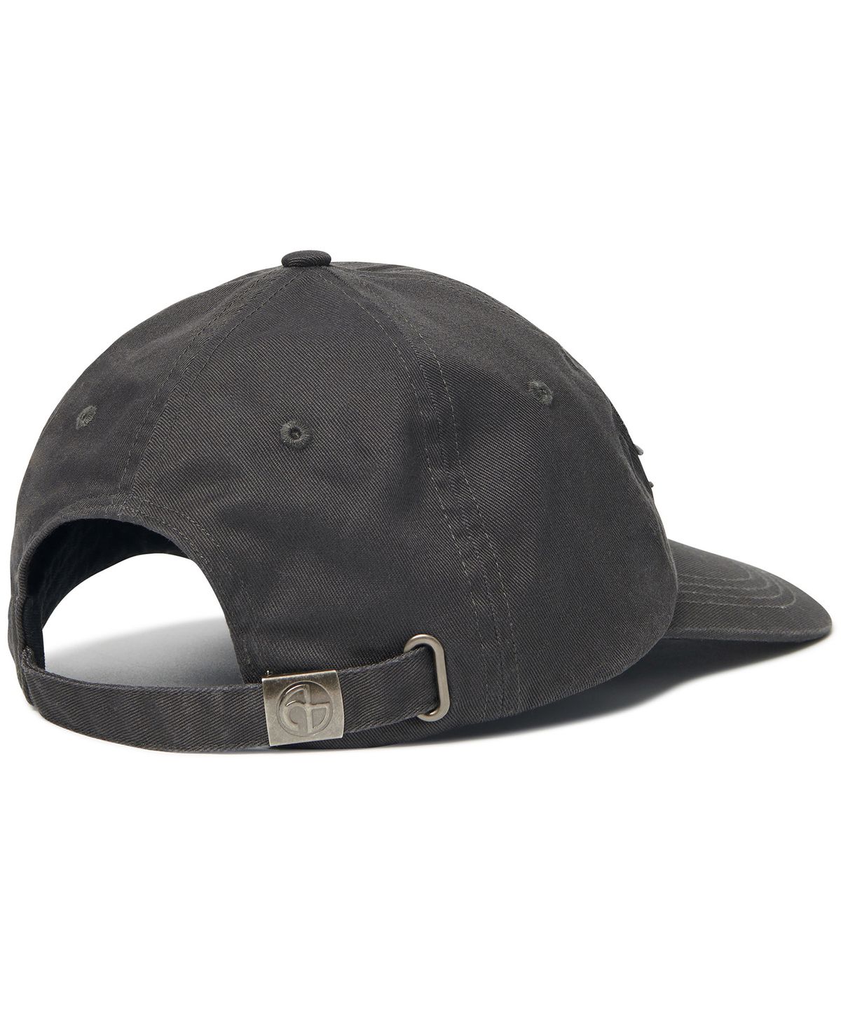 노매뉴얼(NOMANUAL) GOTHIC PATCH BALL CAP - CHARCOAL