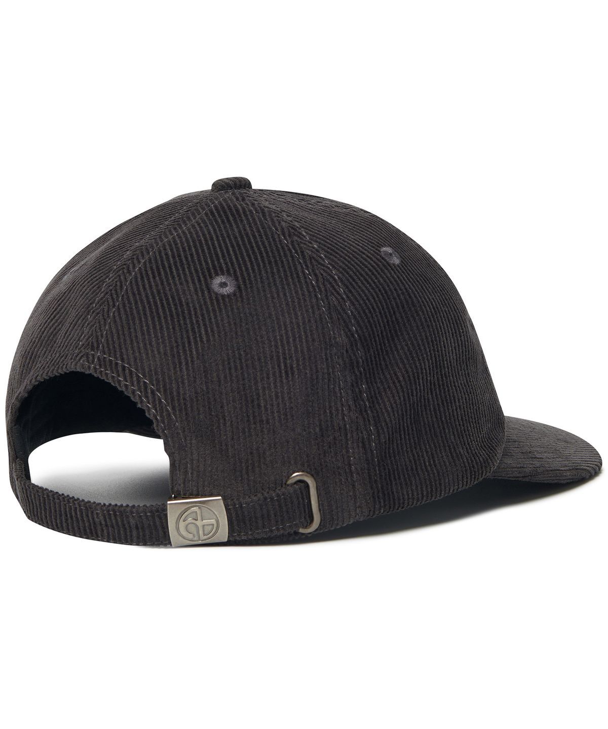 노매뉴얼(NOMANUAL) STEM CORDUROY BALL CAP - CHARCOAL