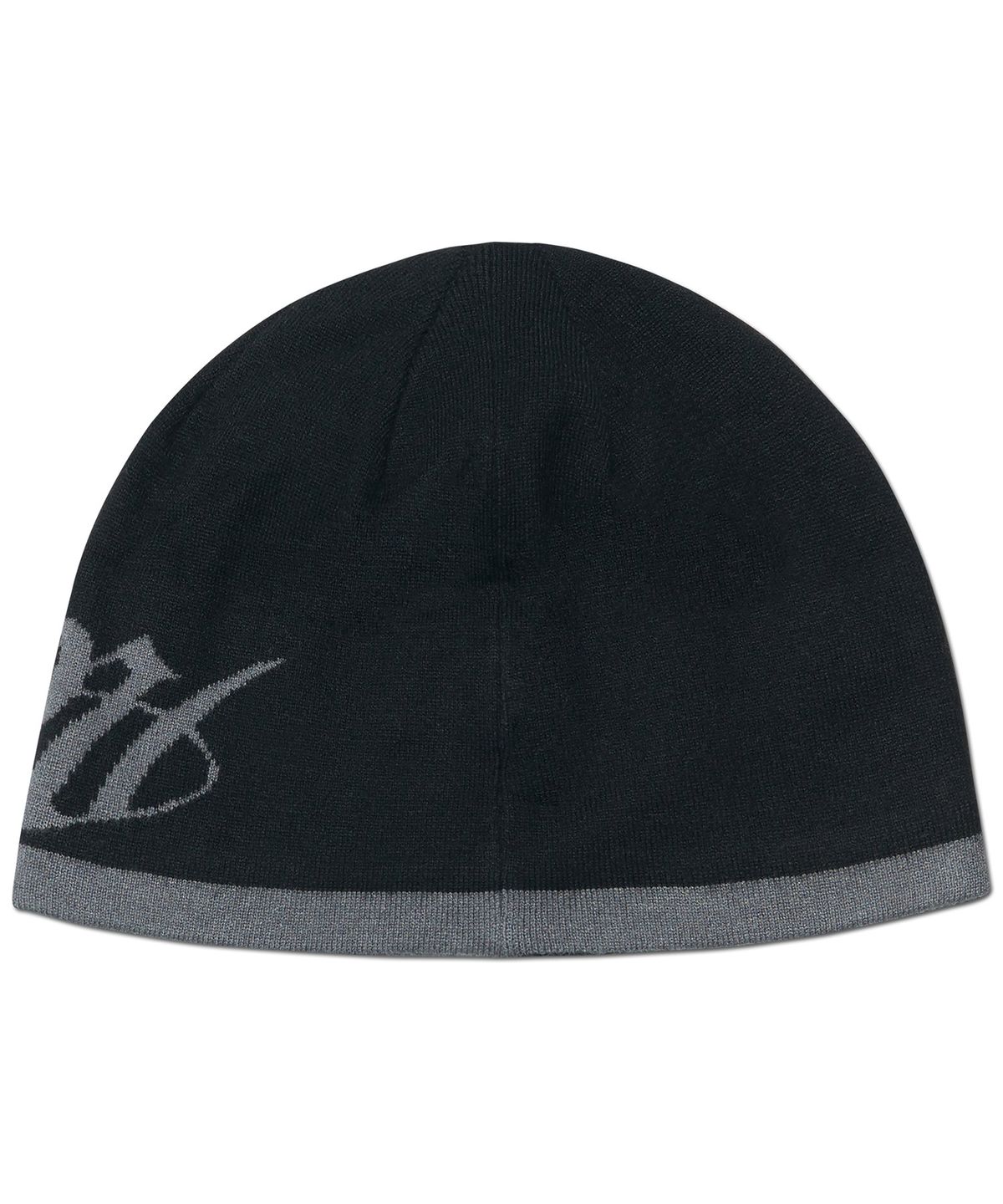 노매뉴얼(NOMANUAL) RAW JACQUARD BEANIE - BLACK