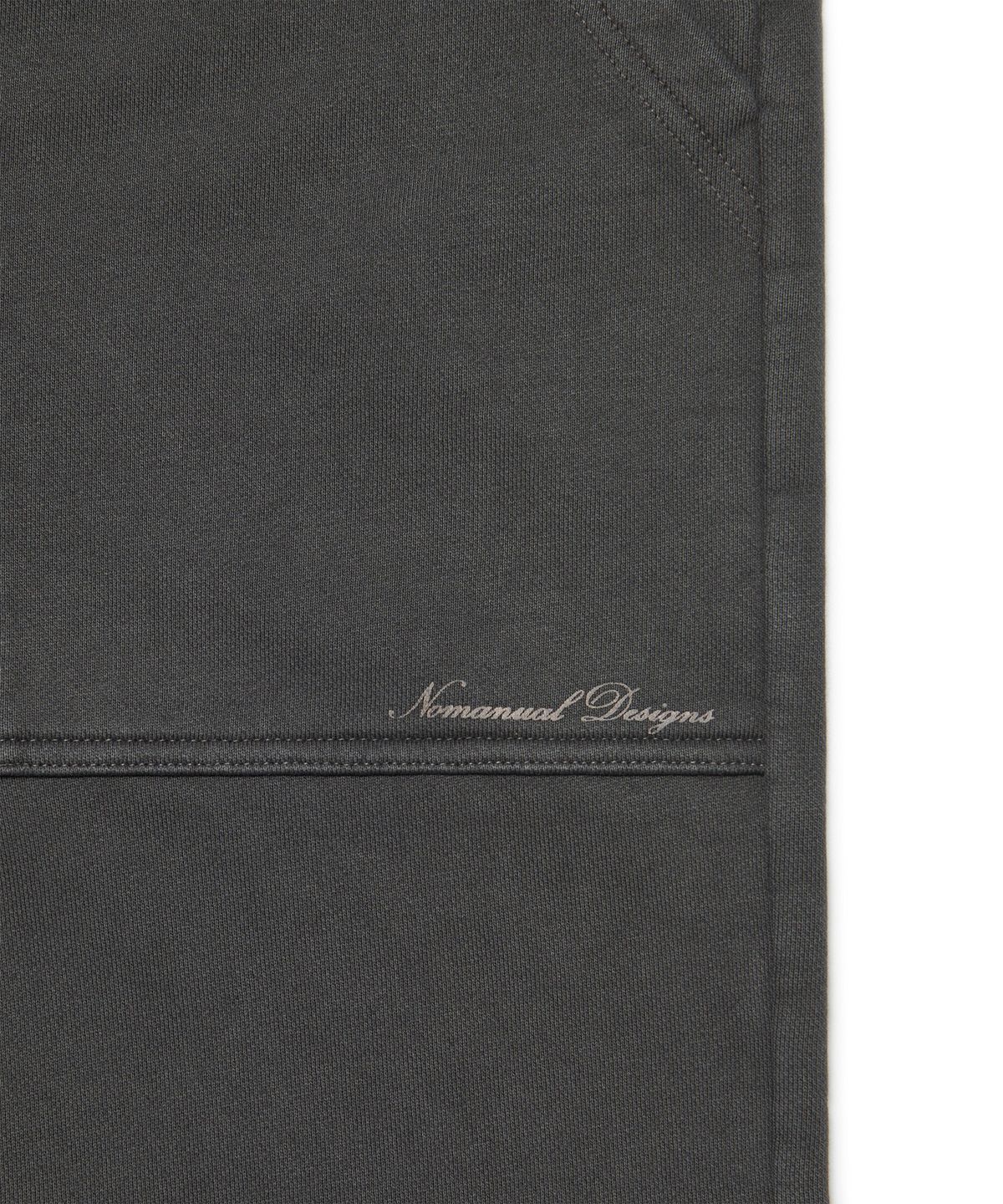 노매뉴얼(NOMANUAL) G.L SWEATPANTS - CHARCOAL