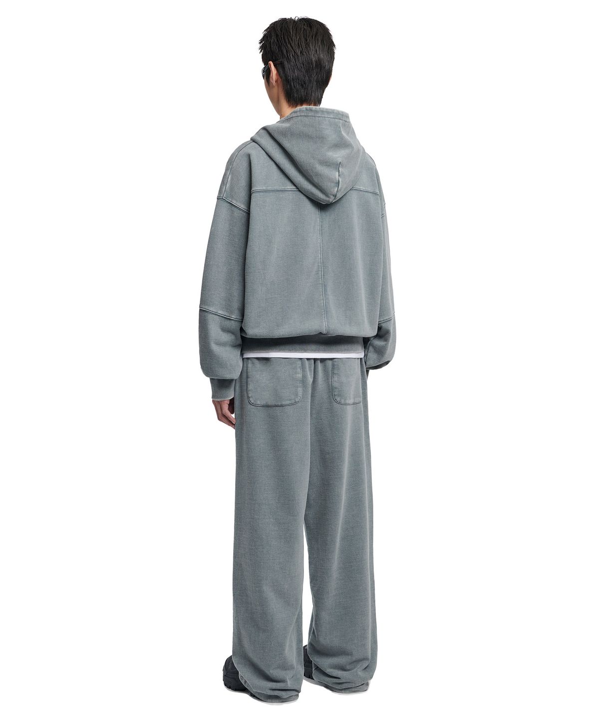 노매뉴얼(NOMANUAL) C.A VINTAGE SWEATPANTS - WASHED GRAY