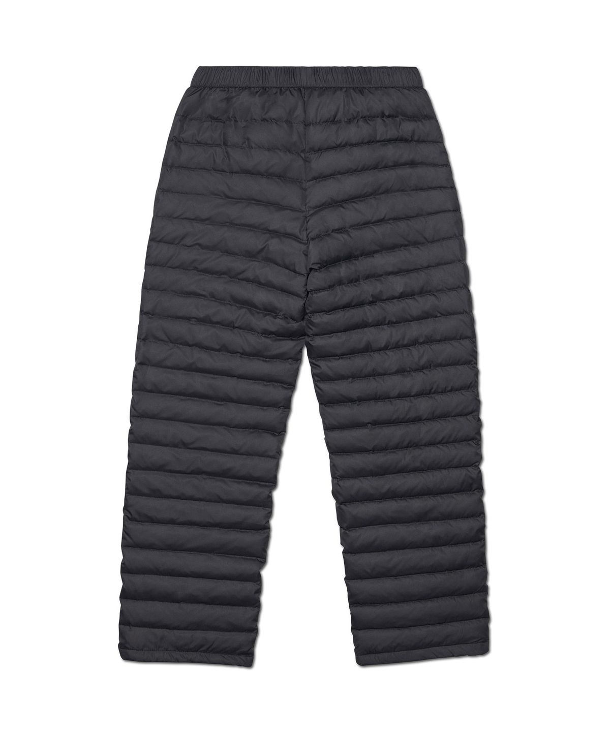 노매뉴얼(NOMANUAL) CREPE DUCK DOWN PADDED PANTS - BLACK