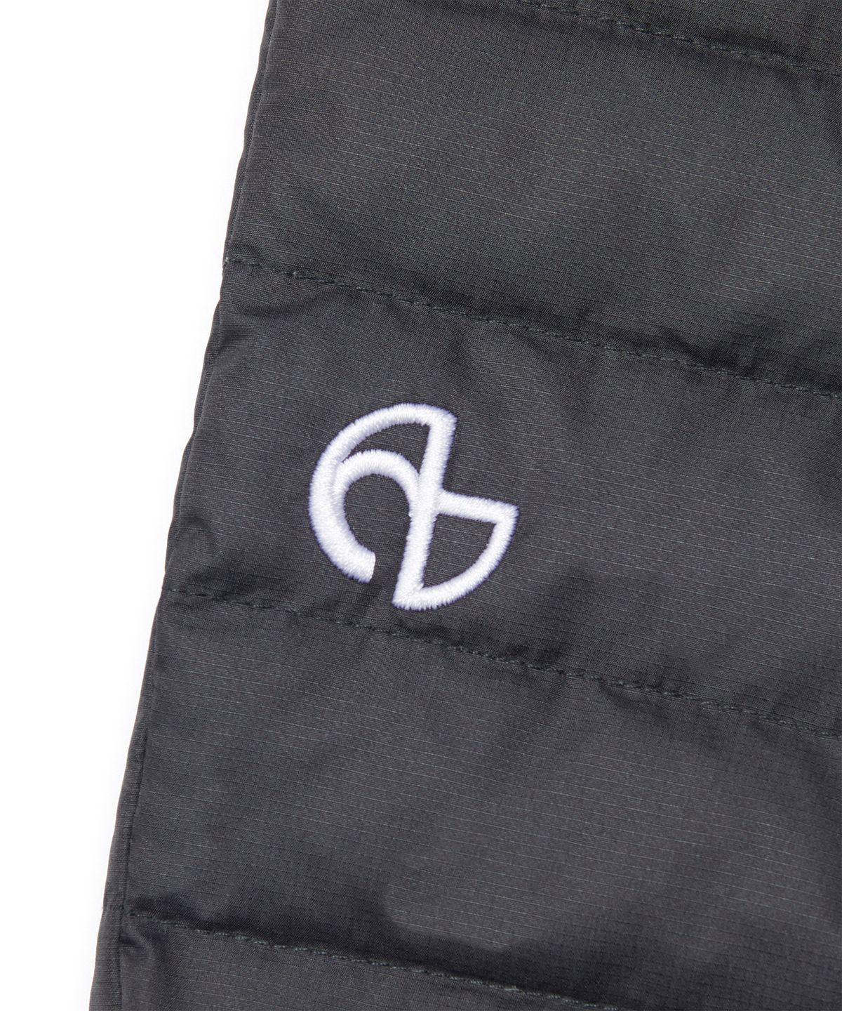 노매뉴얼(NOMANUAL) CREPE DUCK DOWN PADDED PANTS - BLACK