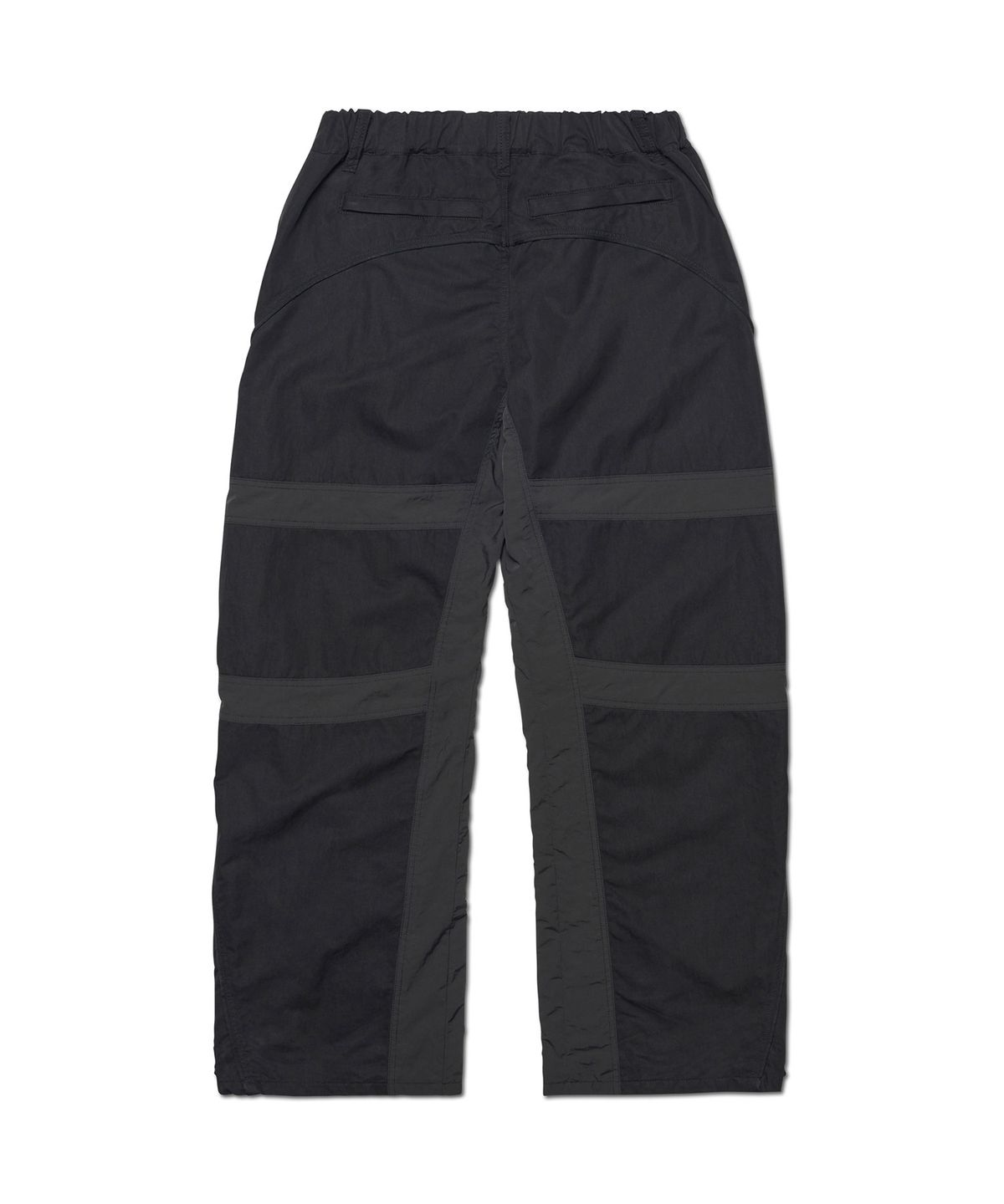 노매뉴얼(NOMANUAL) MOTO TRACK PANTS - BLACK