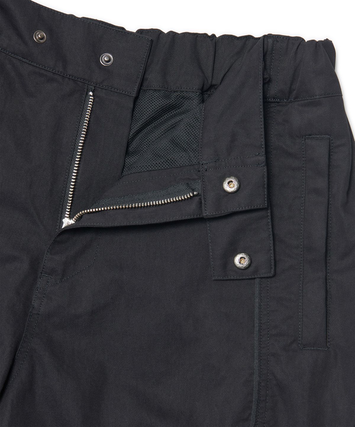 노매뉴얼(NOMANUAL) MOTO TRACK PANTS - BLACK