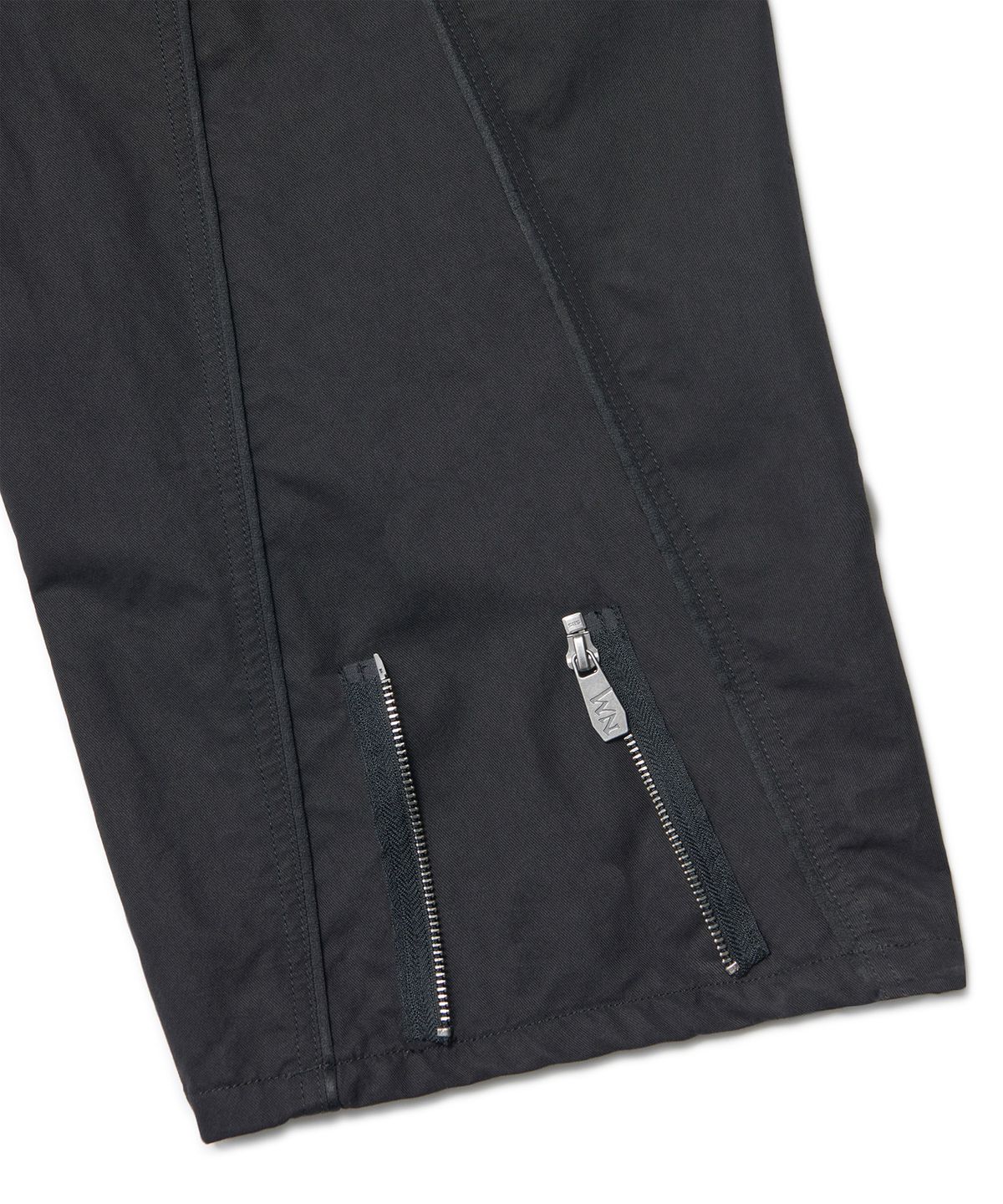 노매뉴얼(NOMANUAL) MOTO TRACK PANTS - BLACK