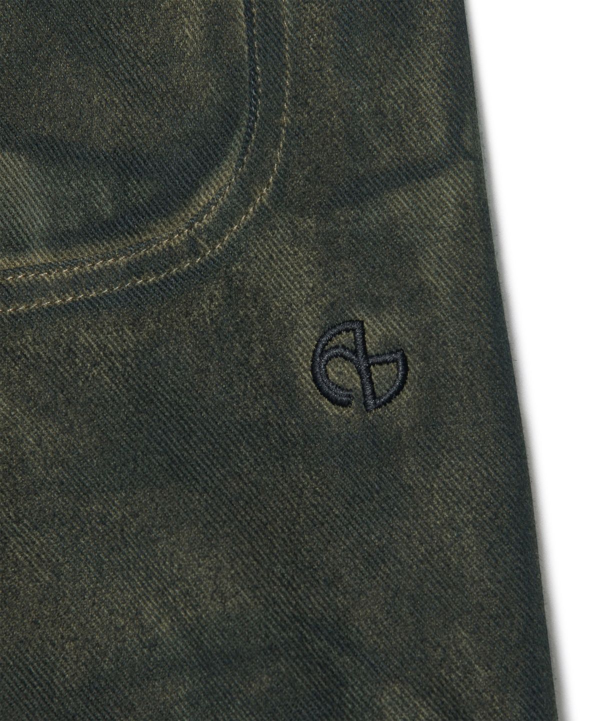 노매뉴얼(NOMANUAL) PAINTED CARGO PANTS - KHAKI
