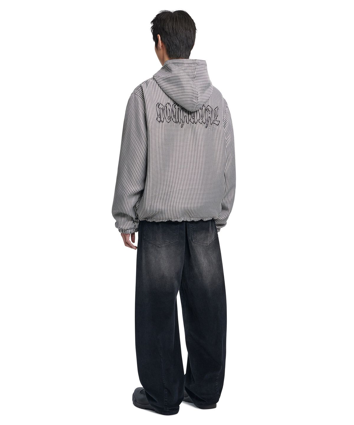 노매뉴얼(NOMANUAL) V.W CORDUROY PANTS - WASHED BLACK