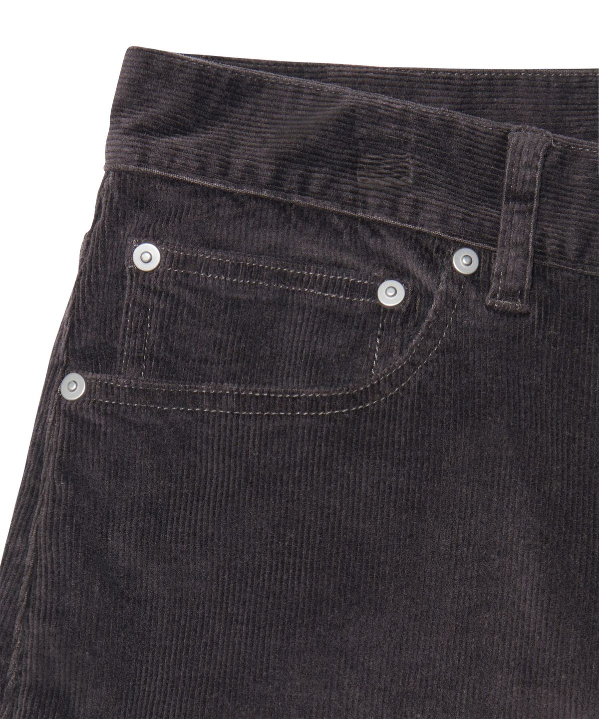 노매뉴얼(NOMANUAL) V.W CORDUROY PANTS - WASHED BROWN
