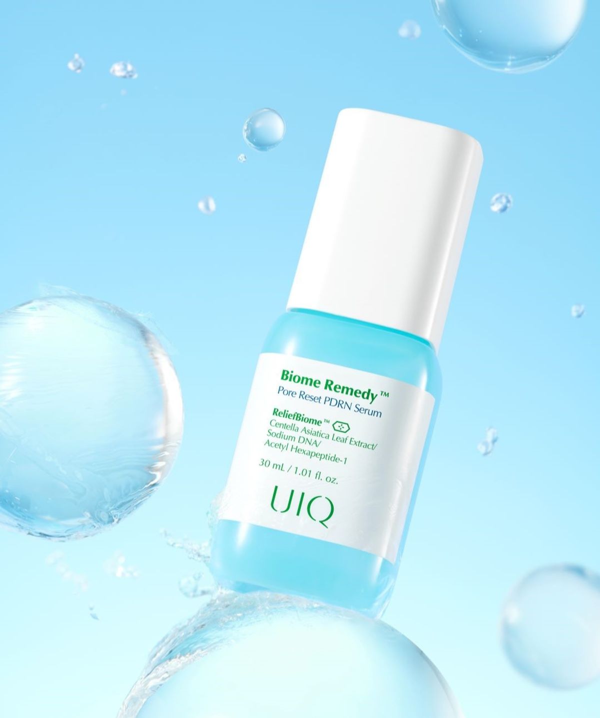 유이크(UIQ) 바이옴 레미디 포어 리셋 PDRN 세럼 30ml
