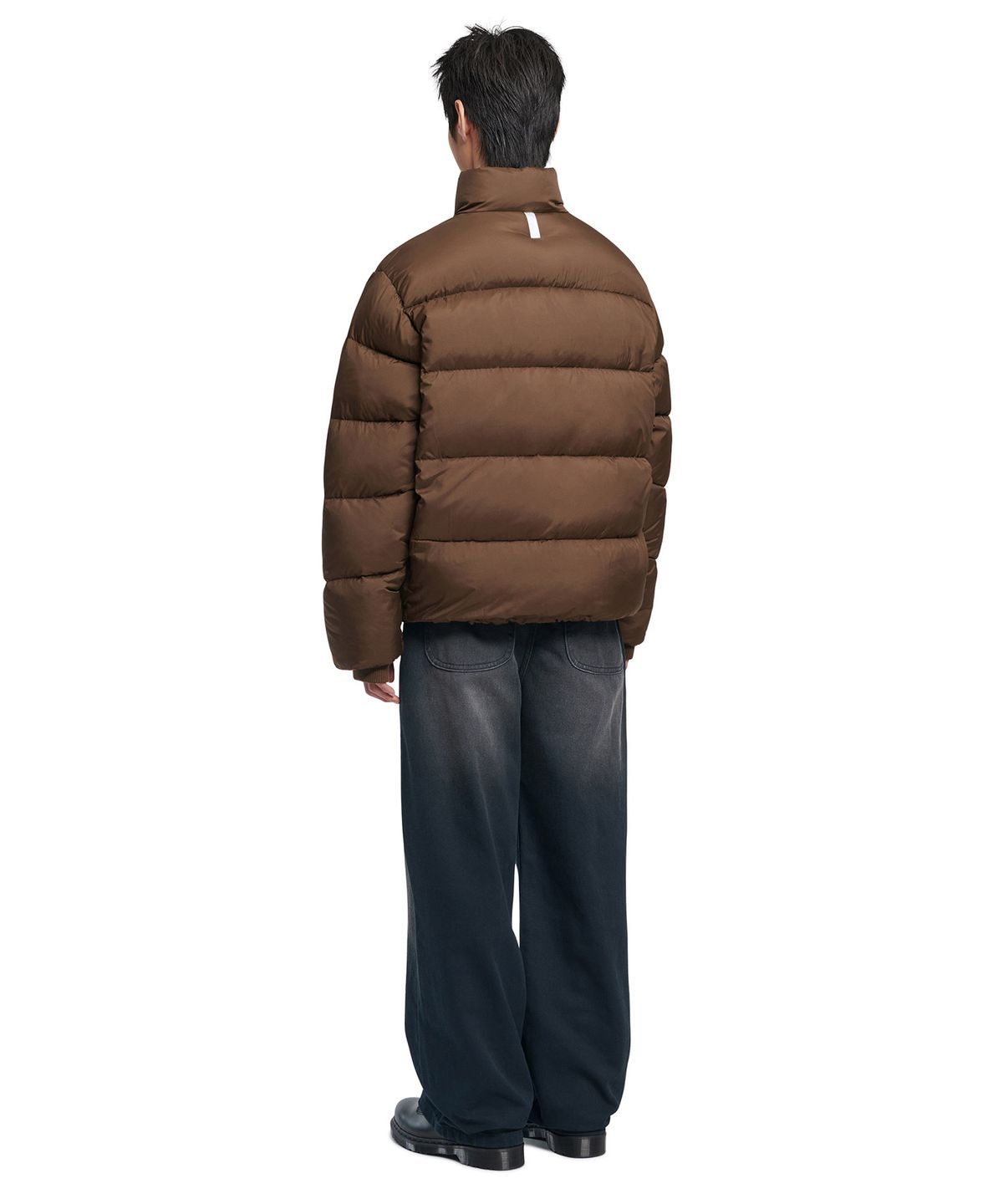 노매뉴얼(NOMANUAL) ROOMY LOOSE WASHED PANTS - WASHED BLUE