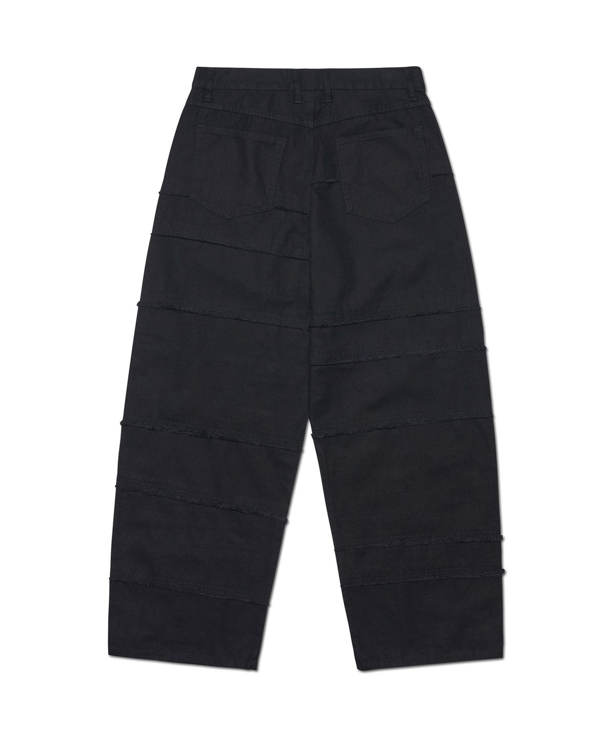 노매뉴얼(NOMANUAL) ROUGH DIVISION PANTS - BLACK