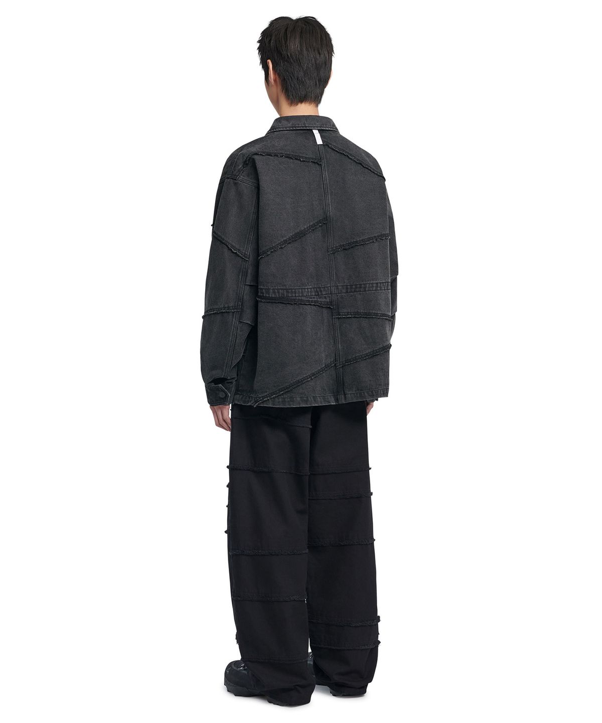 노매뉴얼(NOMANUAL) ROUGH DIVISION PANTS - BLACK