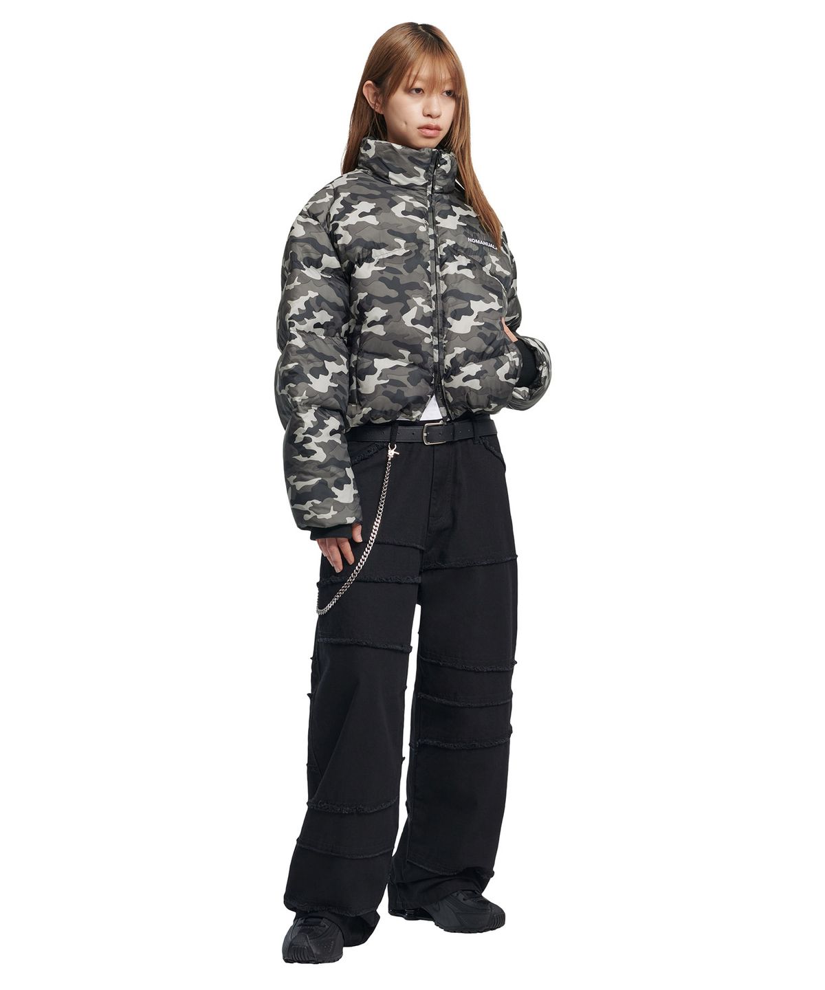 노매뉴얼(NOMANUAL) ROUGH DIVISION PANTS - BLACK