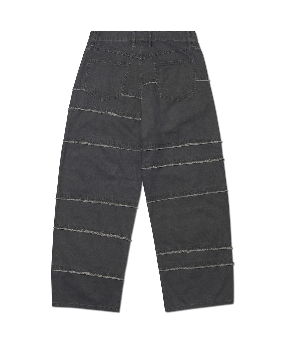 노매뉴얼(NOMANUAL) ROUGH DIVISION PANTS - CHARCOAL