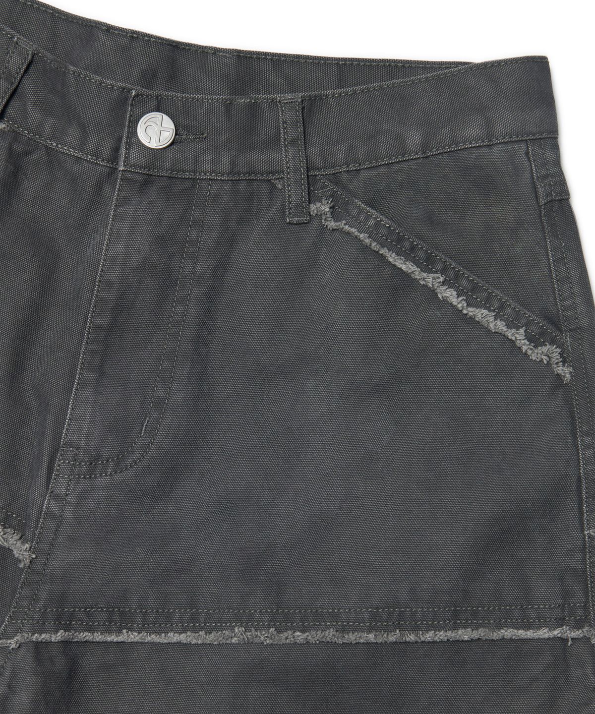 노매뉴얼(NOMANUAL) ROUGH DIVISION PANTS - CHARCOAL