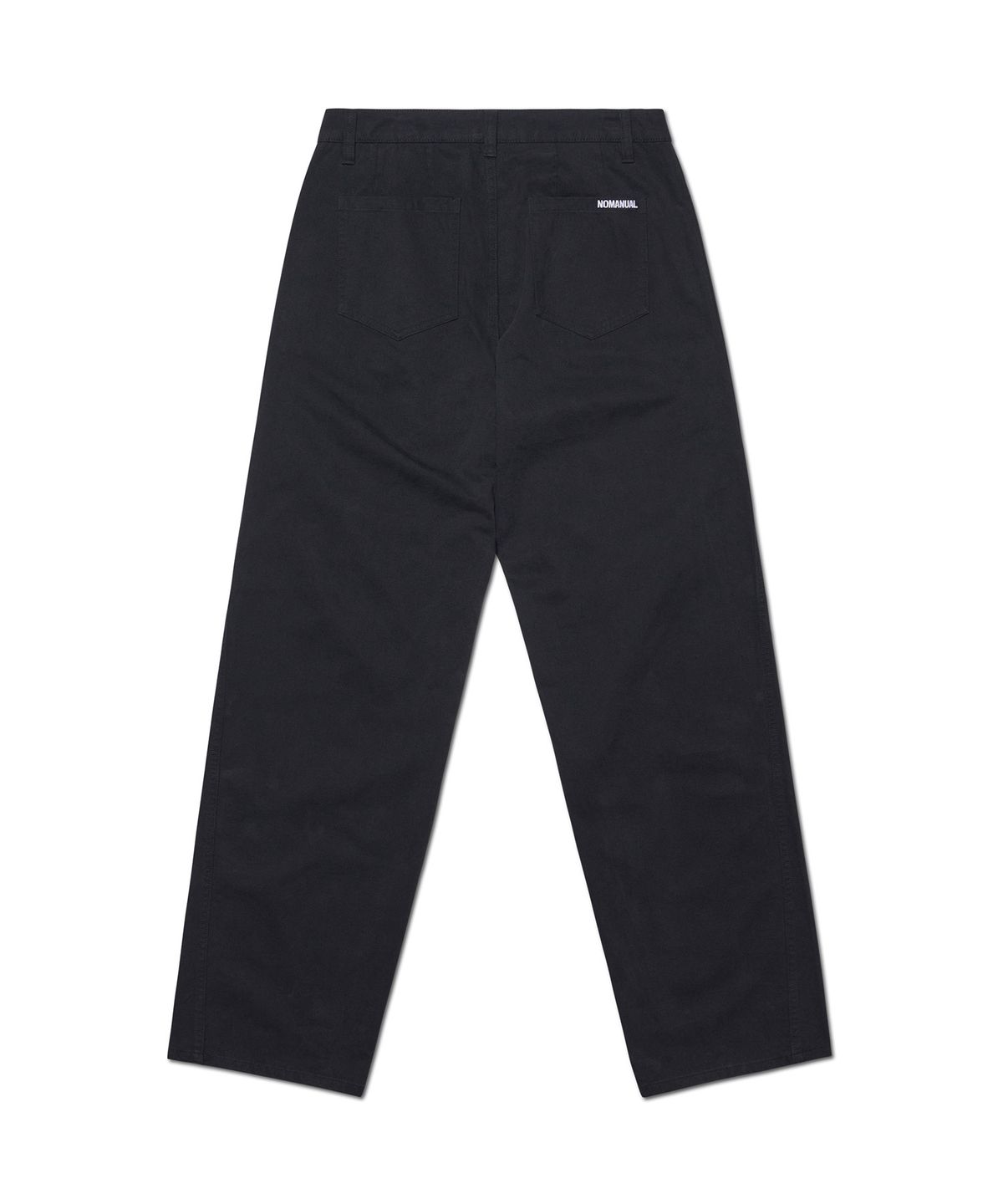 노매뉴얼(NOMANUAL) STACK PANTS - BLACK