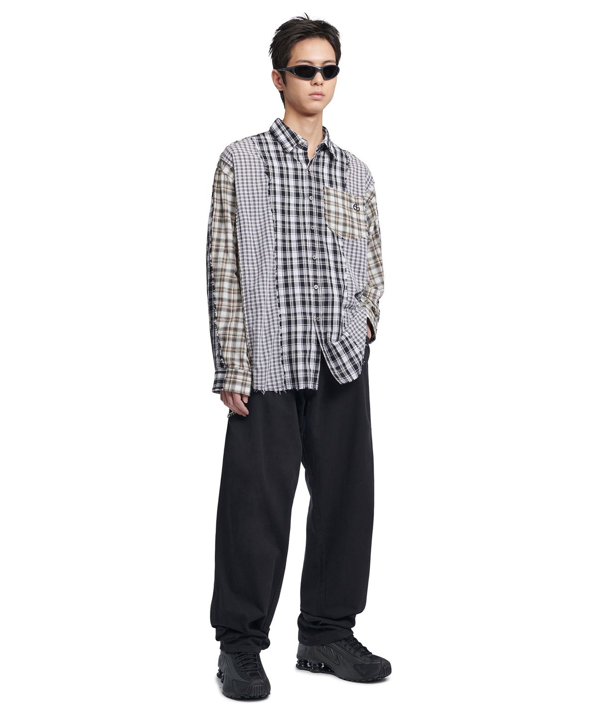 노매뉴얼(NOMANUAL) STACK PANTS - BLACK
