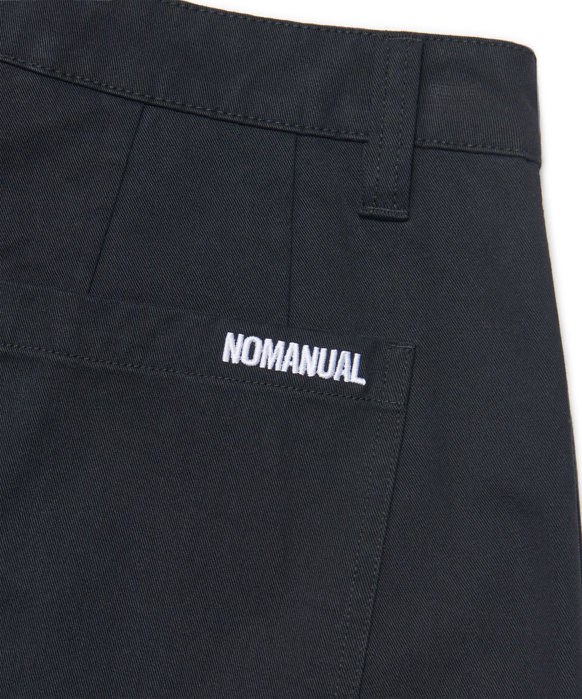 노매뉴얼(NOMANUAL) STACK PANTS - BLACK
