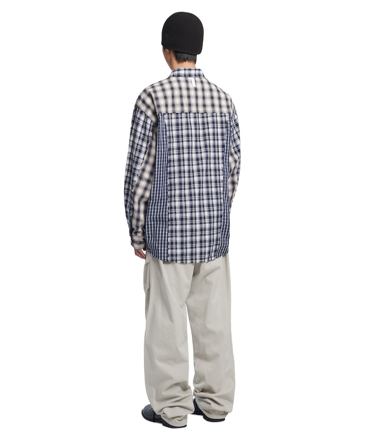 노매뉴얼(NOMANUAL) STACK PANTS - LIGHT GRAY