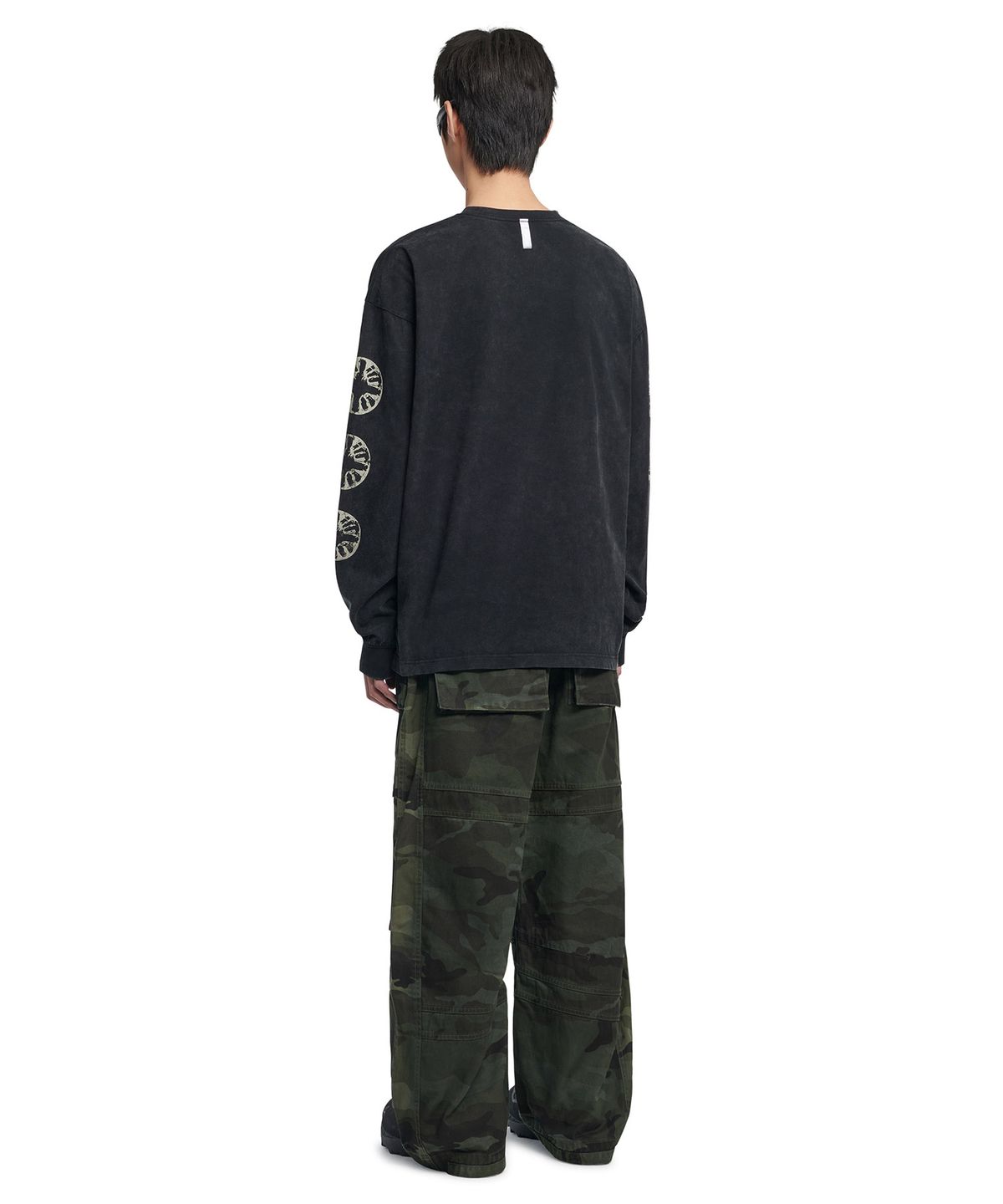 노매뉴얼(NOMANUAL) PENTRUM CARGO PANTS - DYED CAMOUFLAGE