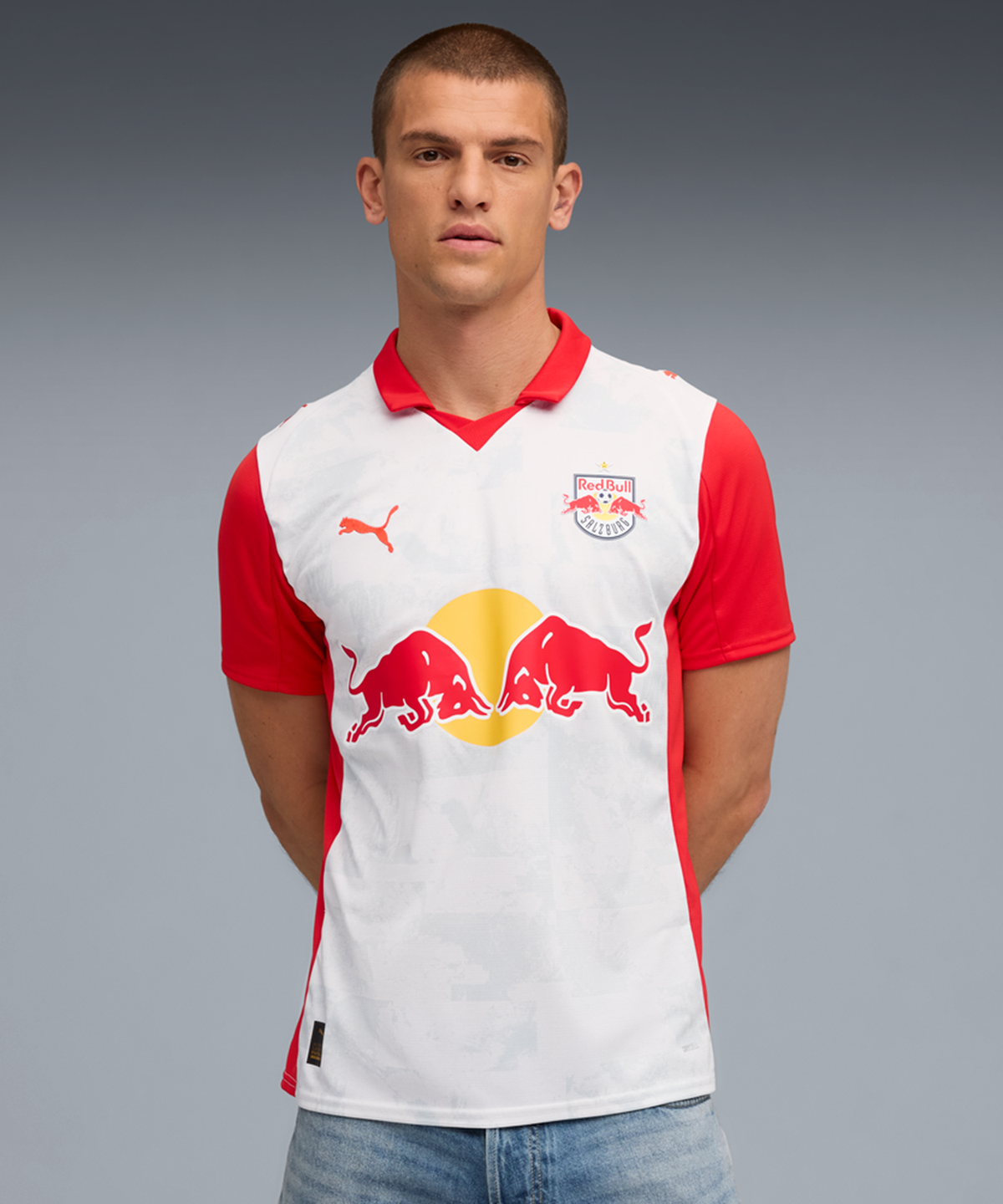 푸마(PUMA) FC 레드불 잘츠부르크 25/26 홈 저지 레플리카