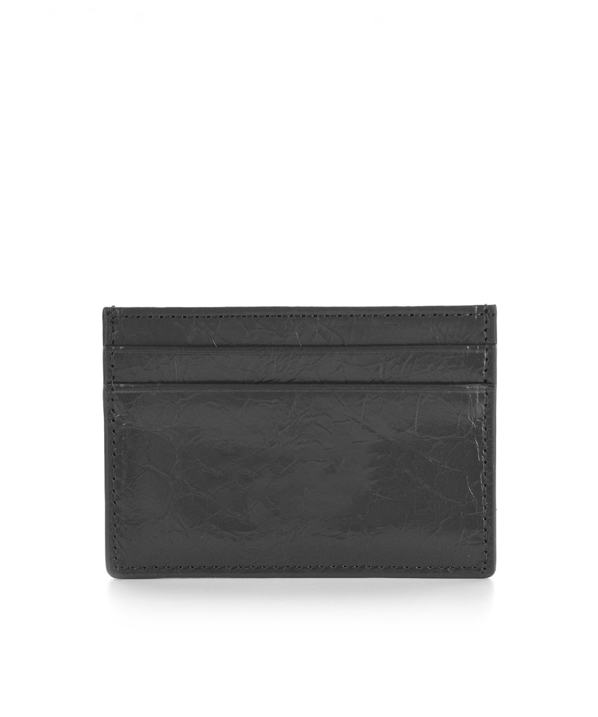 닉앤니콜(NICK&NICOLE) VINTAGE LEATHER SOFT CARD WALLET_CHARCOAL