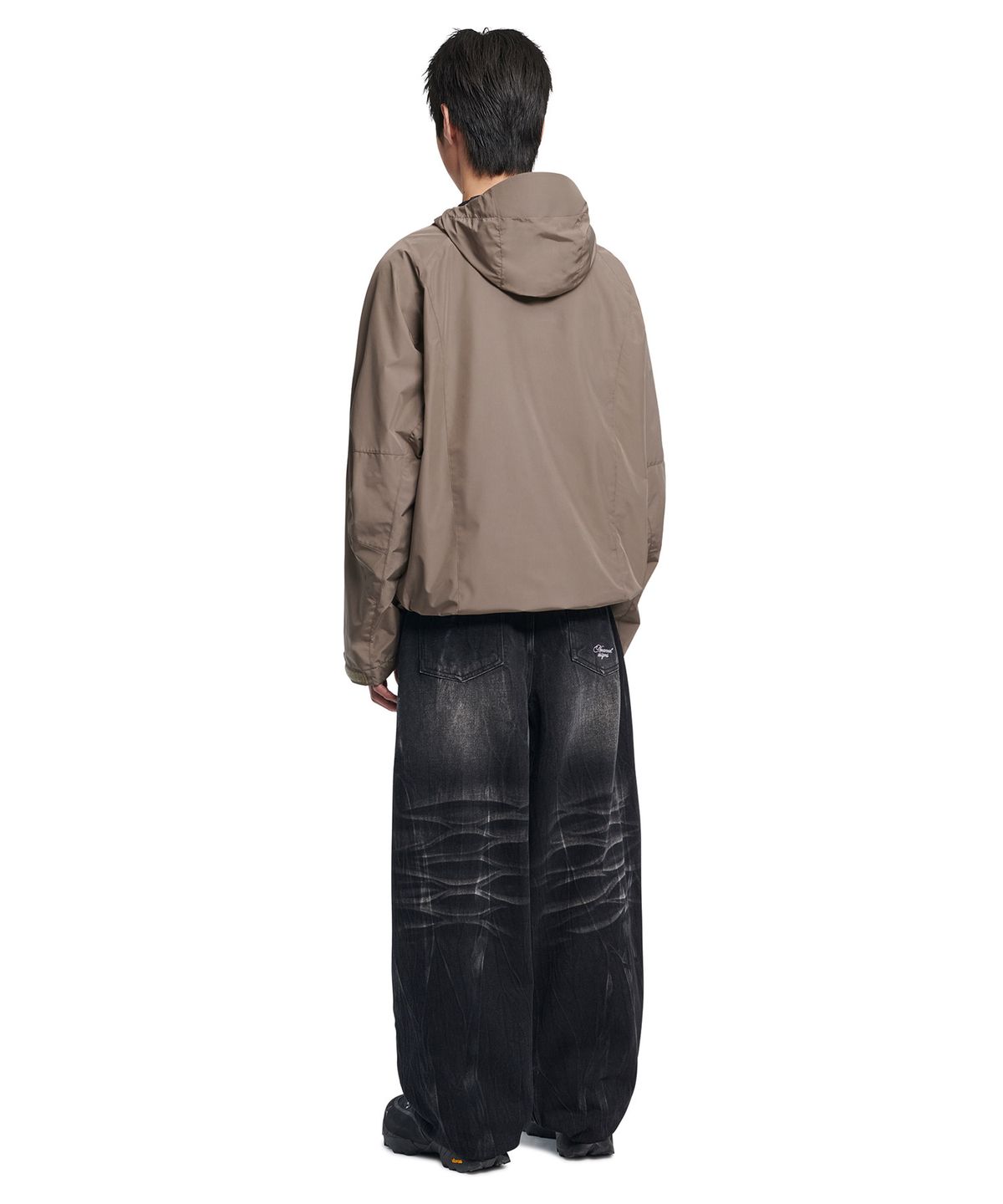 노매뉴얼(NOMANUAL) EASTON WIND SHELL - BROWN