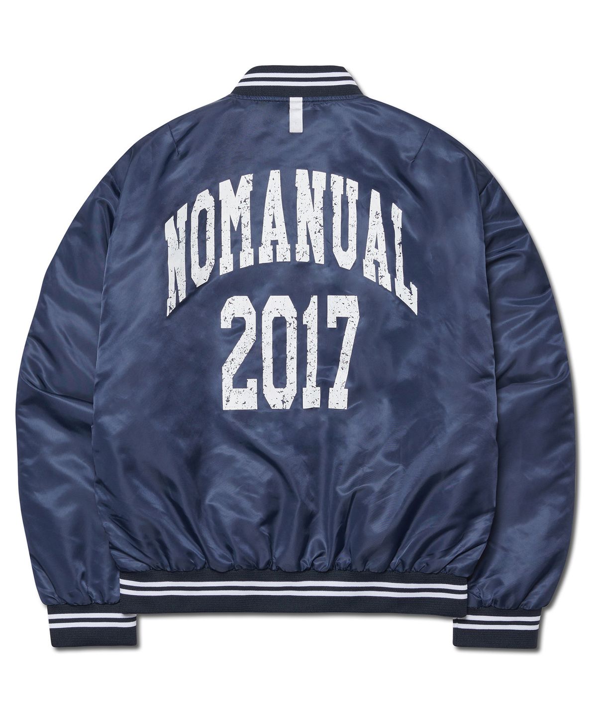 노매뉴얼(NOMANUAL) C.A THINSULATE STADIUM JACKET - DARK NAVY