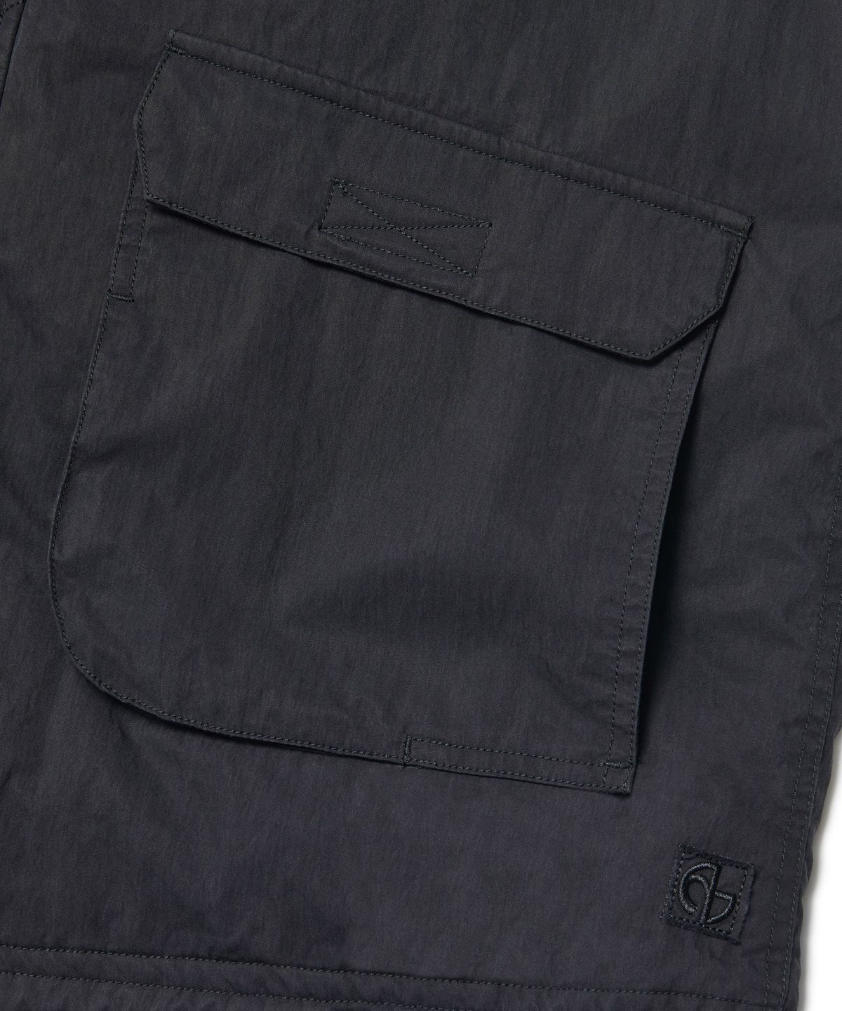 노매뉴얼(NOMANUAL) HOODED FLIGHT JUMPER - BLACK