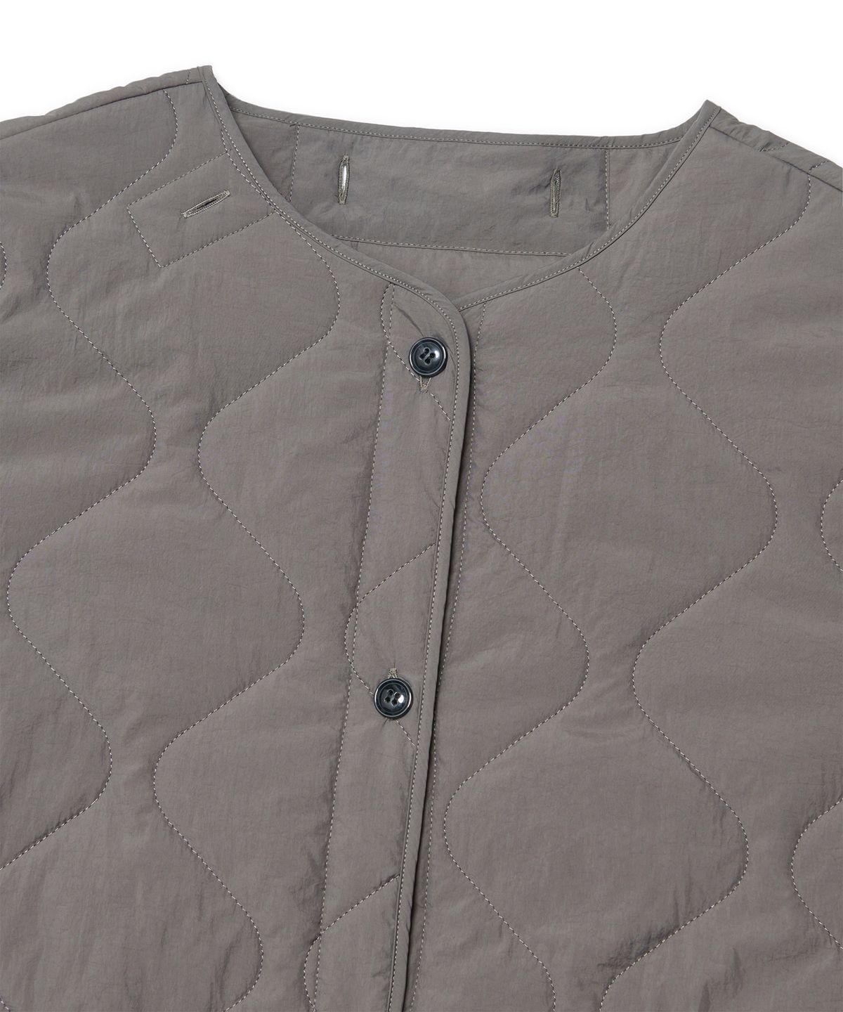 노매뉴얼(NOMANUAL) PATCHED EMBLEM PARKA - WASHED BROWN