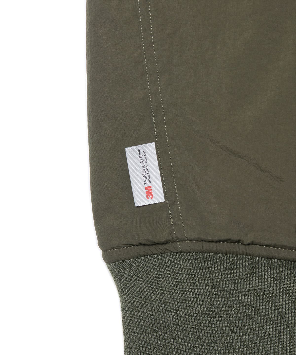 노매뉴얼(NOMANUAL) C.P THINSULATE BOMBER - KHAKI