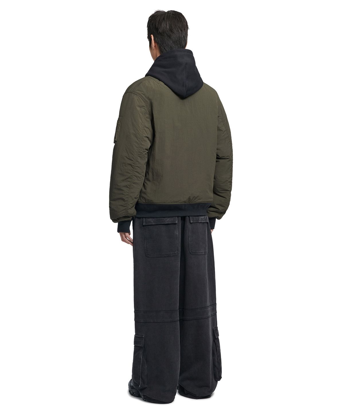 노매뉴얼(NOMANUAL) R.V THINSULATED MA-1 - DEEP KHAKI
